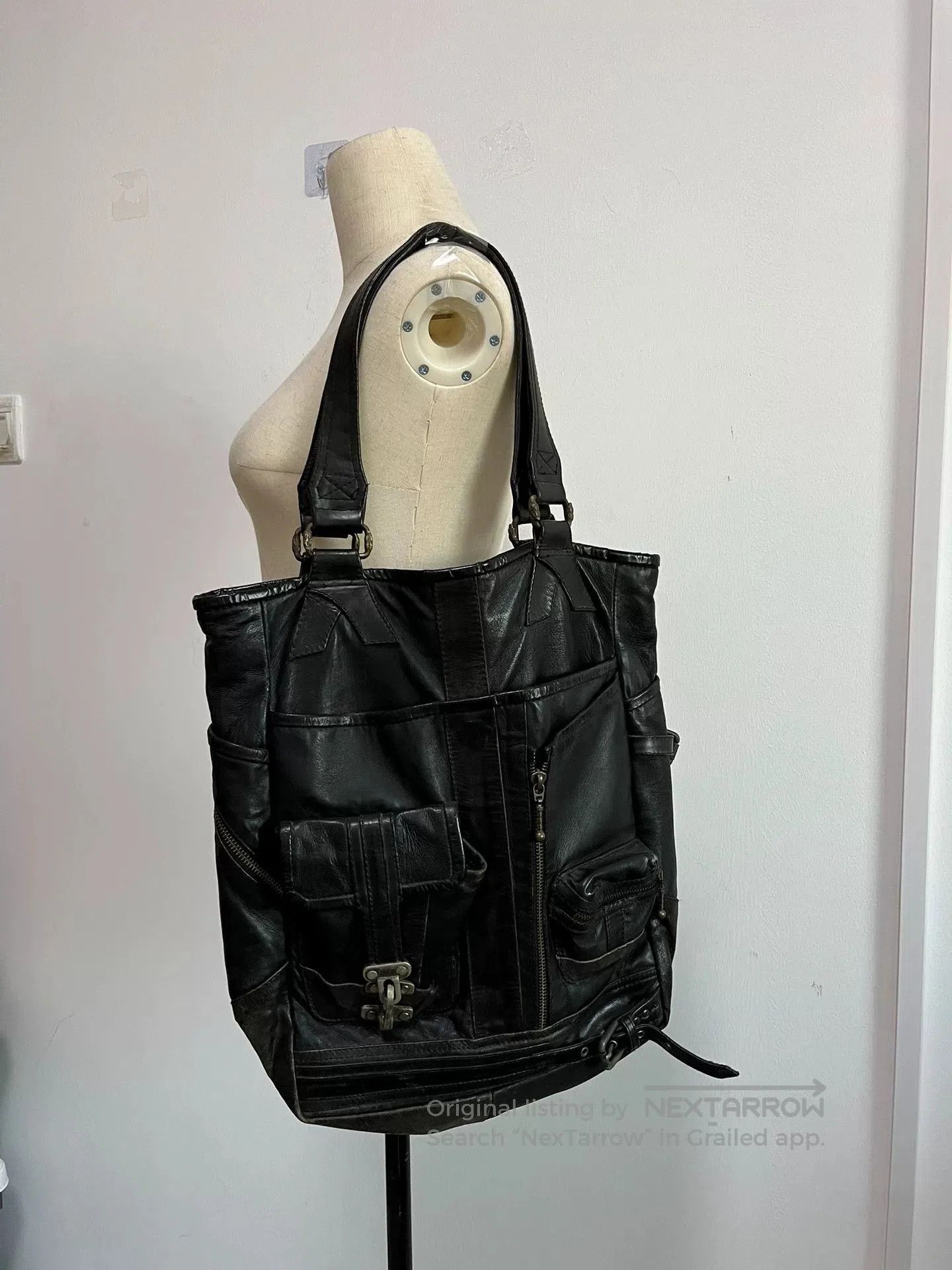 KMRii kmrii Tote Bag with Zipper. Size ONE SIZE - 7 Thumbnail