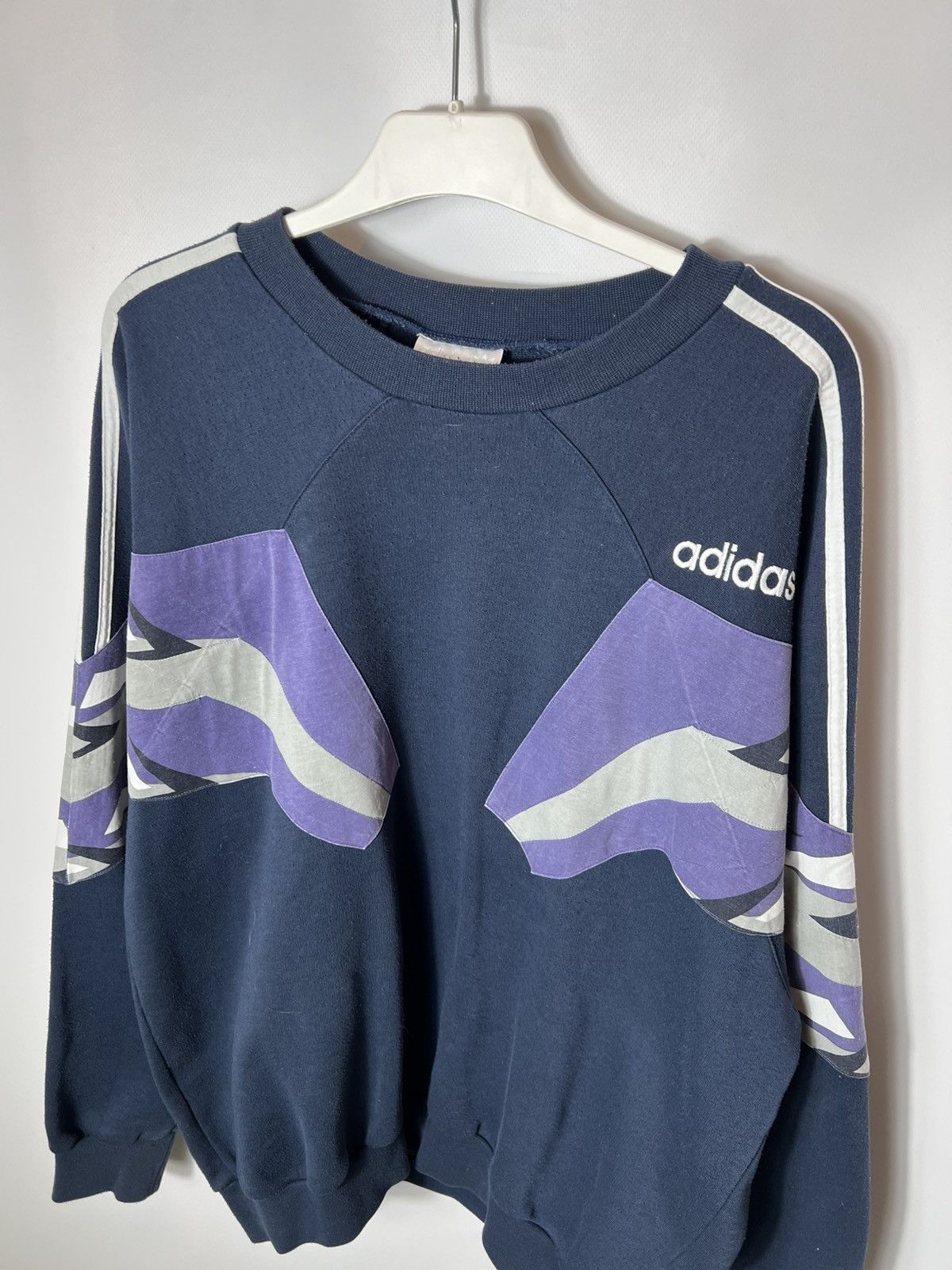 Adidas Vintage 90s sportswear Adidas Tracksuit Sweatshirt + pants Size US M / EU 48-50 / 2 - 3 Thumbnail