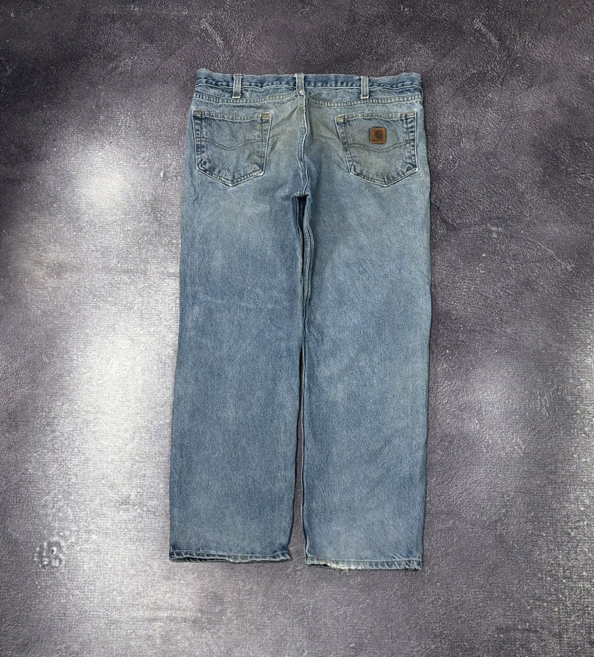 Carhartt Vintage Carhartt Traditional Fit Faded Work Hype Denim Jeans Size US 38 / EU 54 - 1 Thumbnail
