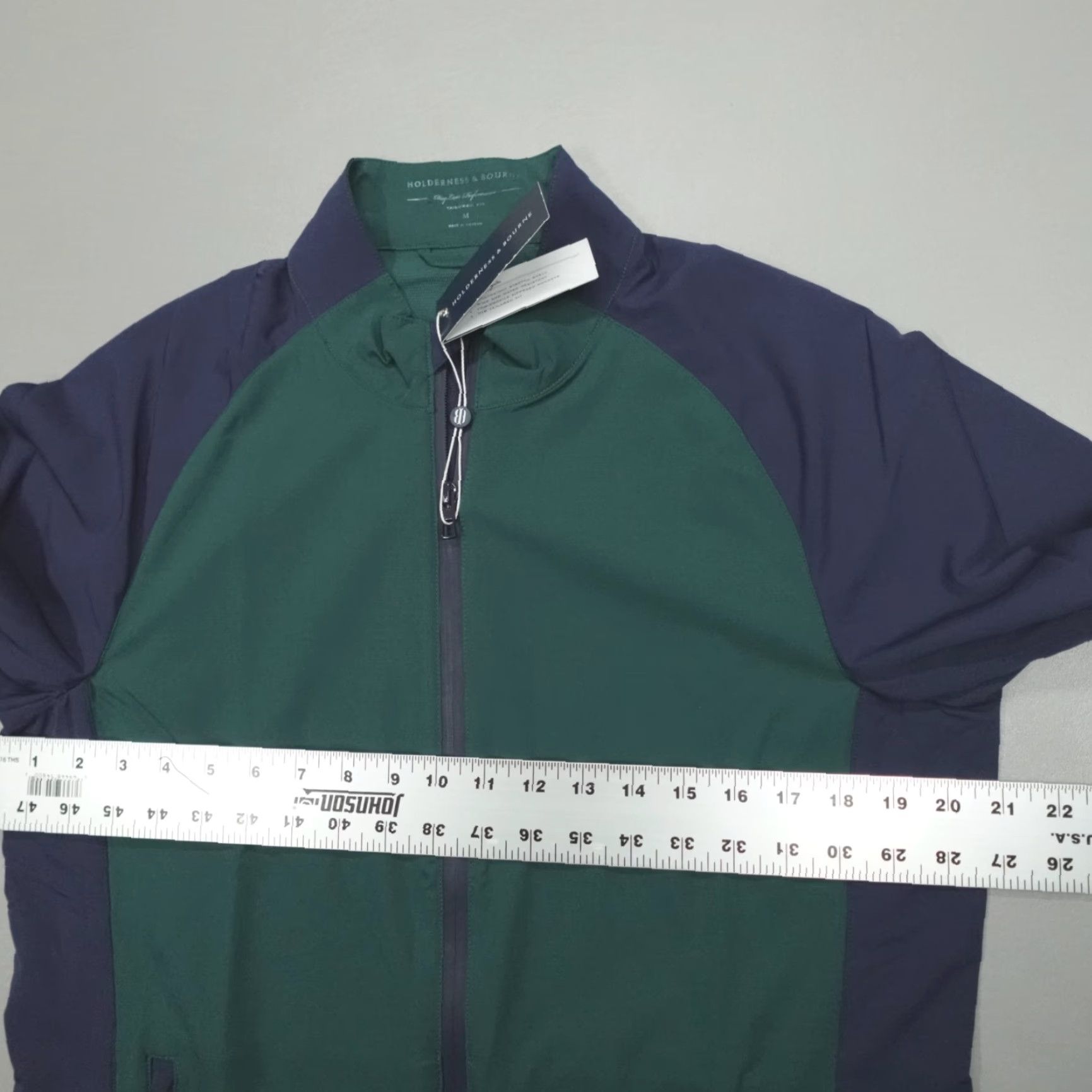Vintage Holderness & Bourne The Hyde Performance Jacket Men M Full Zip Water Resist Jacket Size US M / EU 48-50 / 2 - 7 Thumbnail
