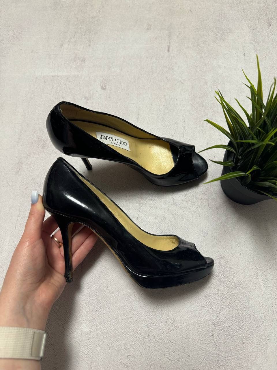 Designer × Jimmy Choo Vintage Jimmy Choo Heeled shoes black Size US 6 / IT 36 - 1 Thumbnail