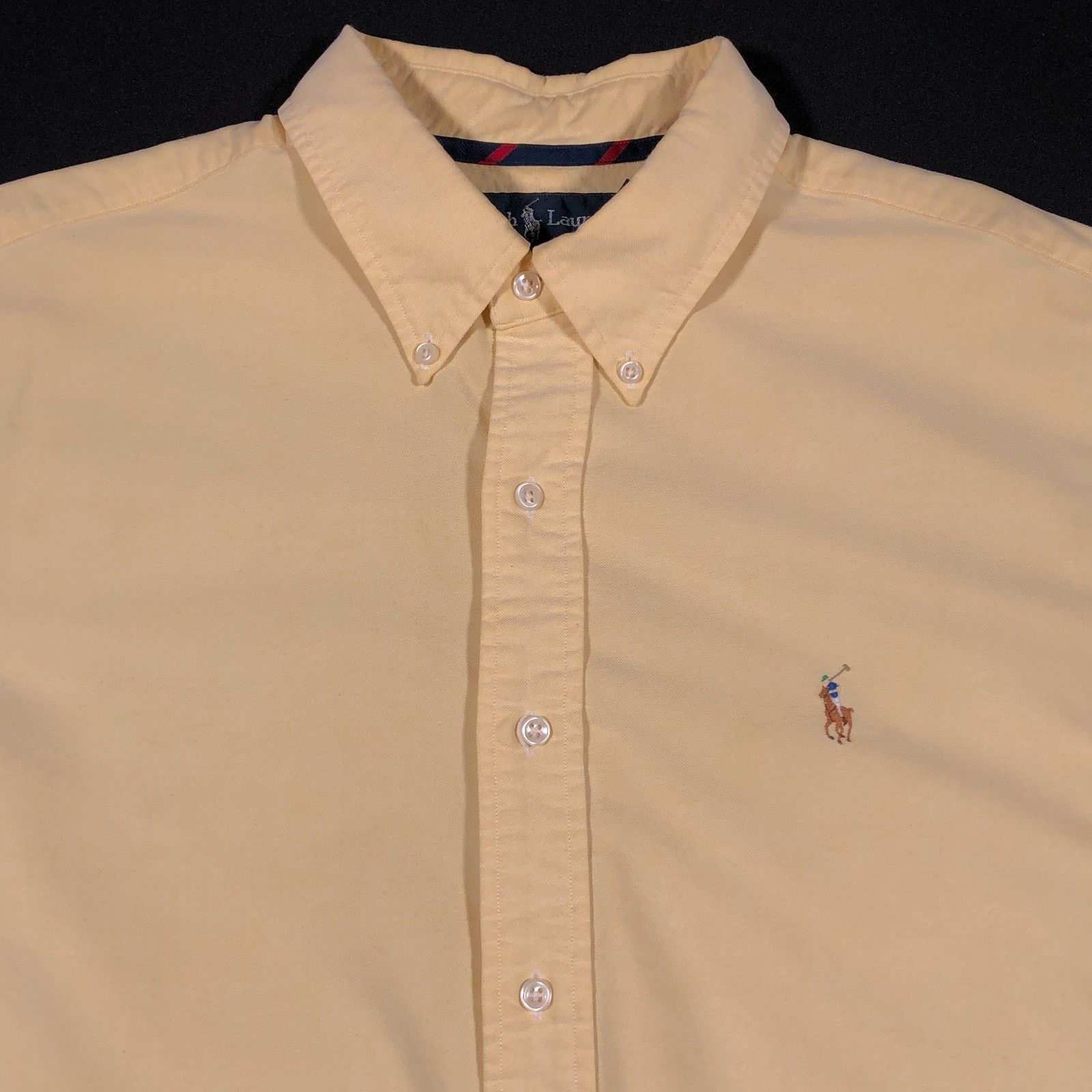 Polo Ralph Lauren Polo Ralph Lauren Classic Fit Oxford Button Up Long Sleeve Size US XL / EU 56 / 4 - 2 Thumbnail
