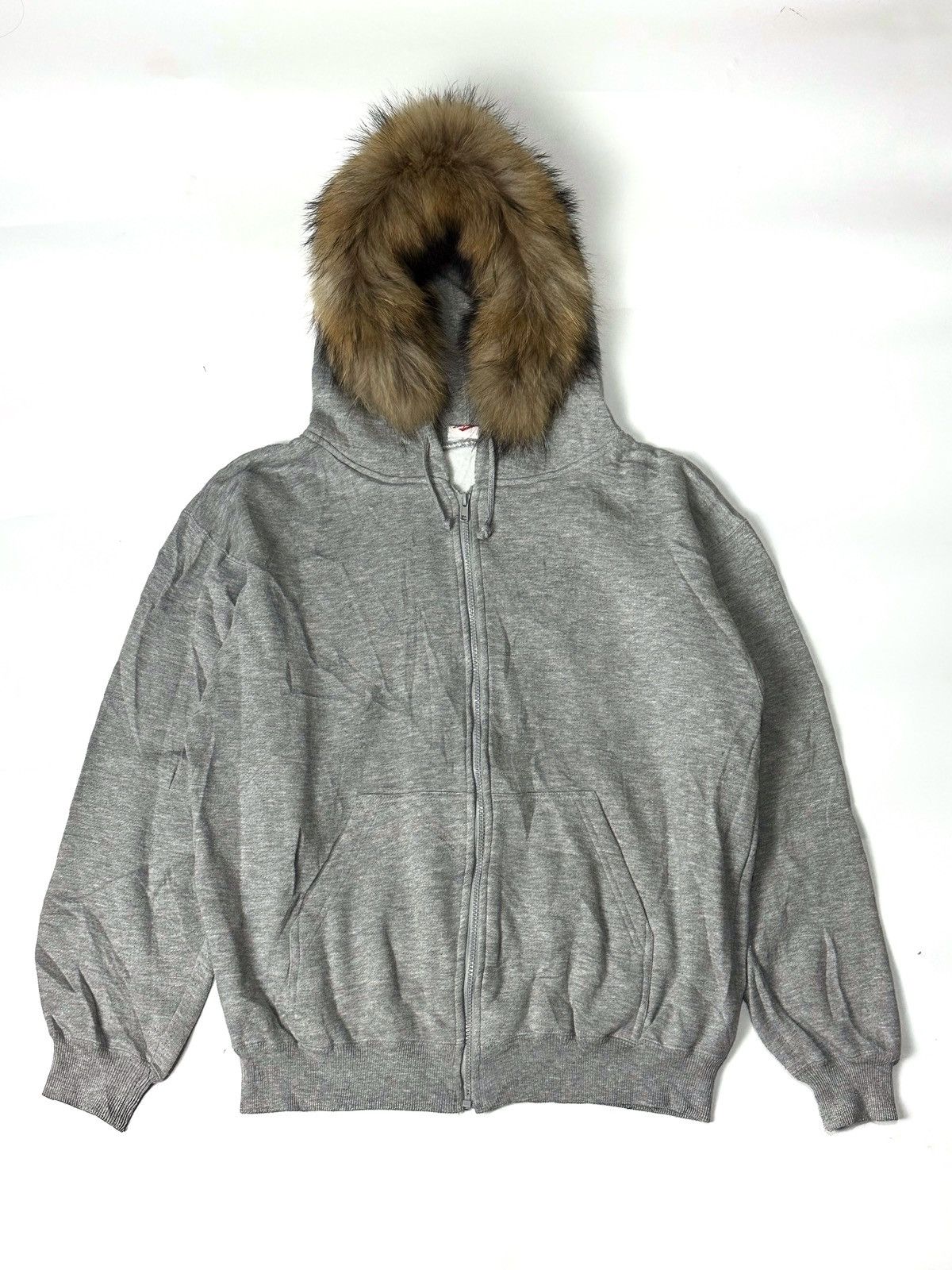 If Six Was Nine × Japanese Brand × Le Grande Bleu (L.G.B.) Japanese Furhoodie zipper loagcigar Size US L / EU 52-54 / 3 - 1 Thumbnail