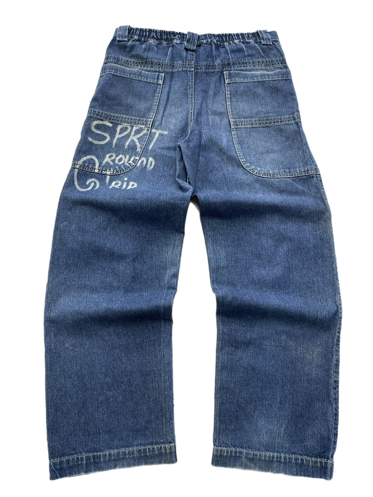 Southpole Wide leg jnco style denim pants skater style y2k rap pants Size US 34 / EU 50 - 10 Thumbnail