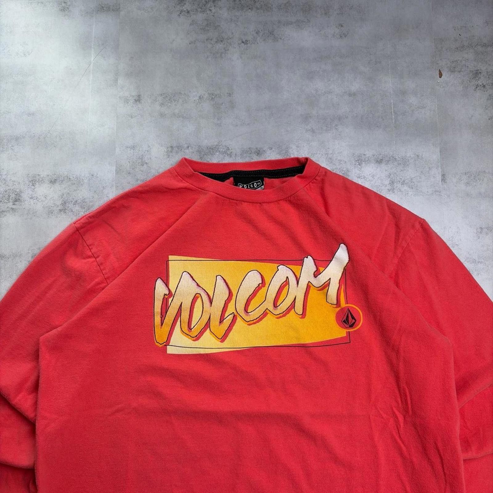 Volcom Y2K Pink Volcom Grunge Surf Skater Long Sleeve Shirt Size XL / US 12-14 / IT 48-50 - 3 Thumbnail