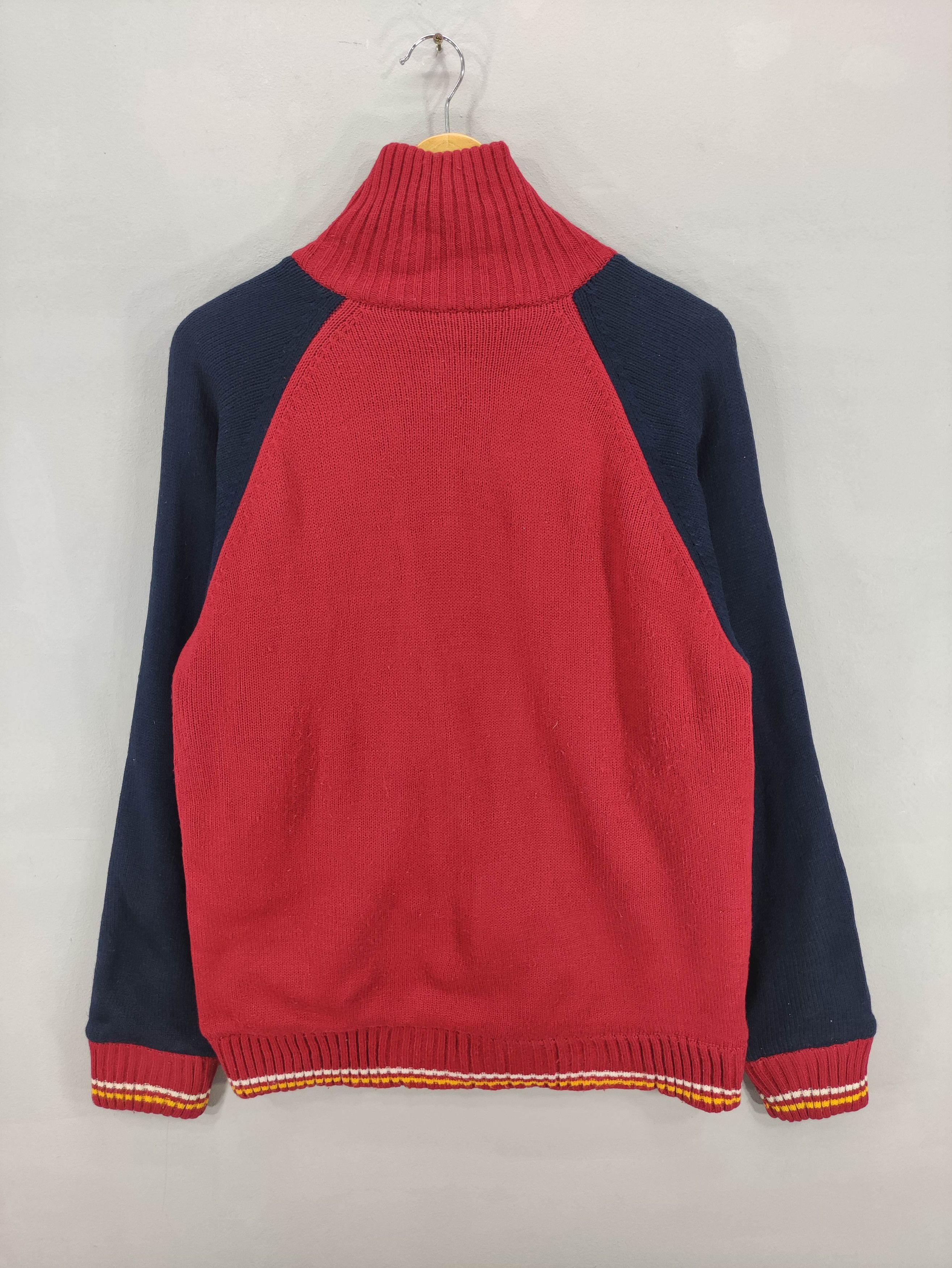 Japanese Brand Vintage Willpips Coloured Knit Sweater Jacket Zipper Size US L / EU 52-54 / 3 - 9 Thumbnail