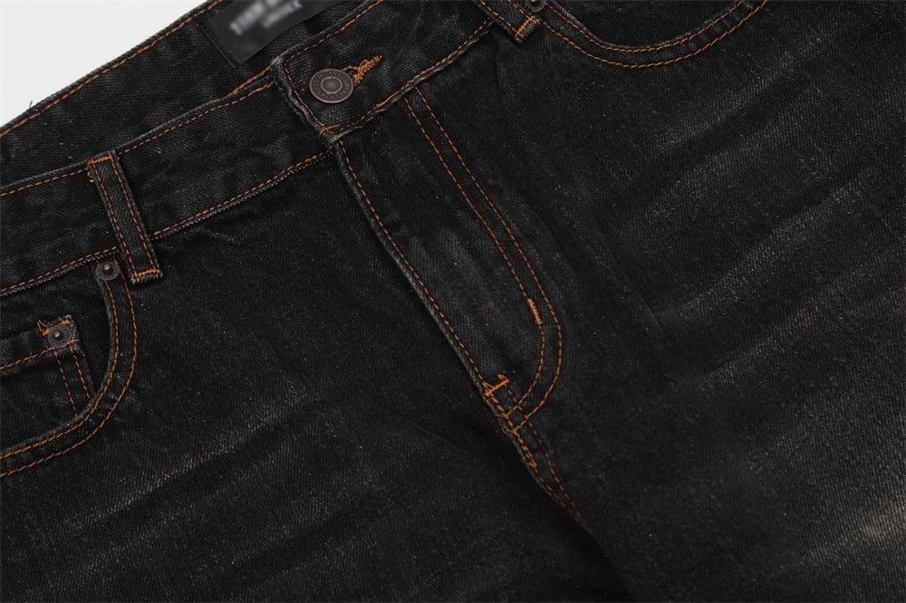 Japanese Brand × Jean Contrast color washed men's loose fit flared jeans Size US 32 / EU 48 - 4 Thumbnail