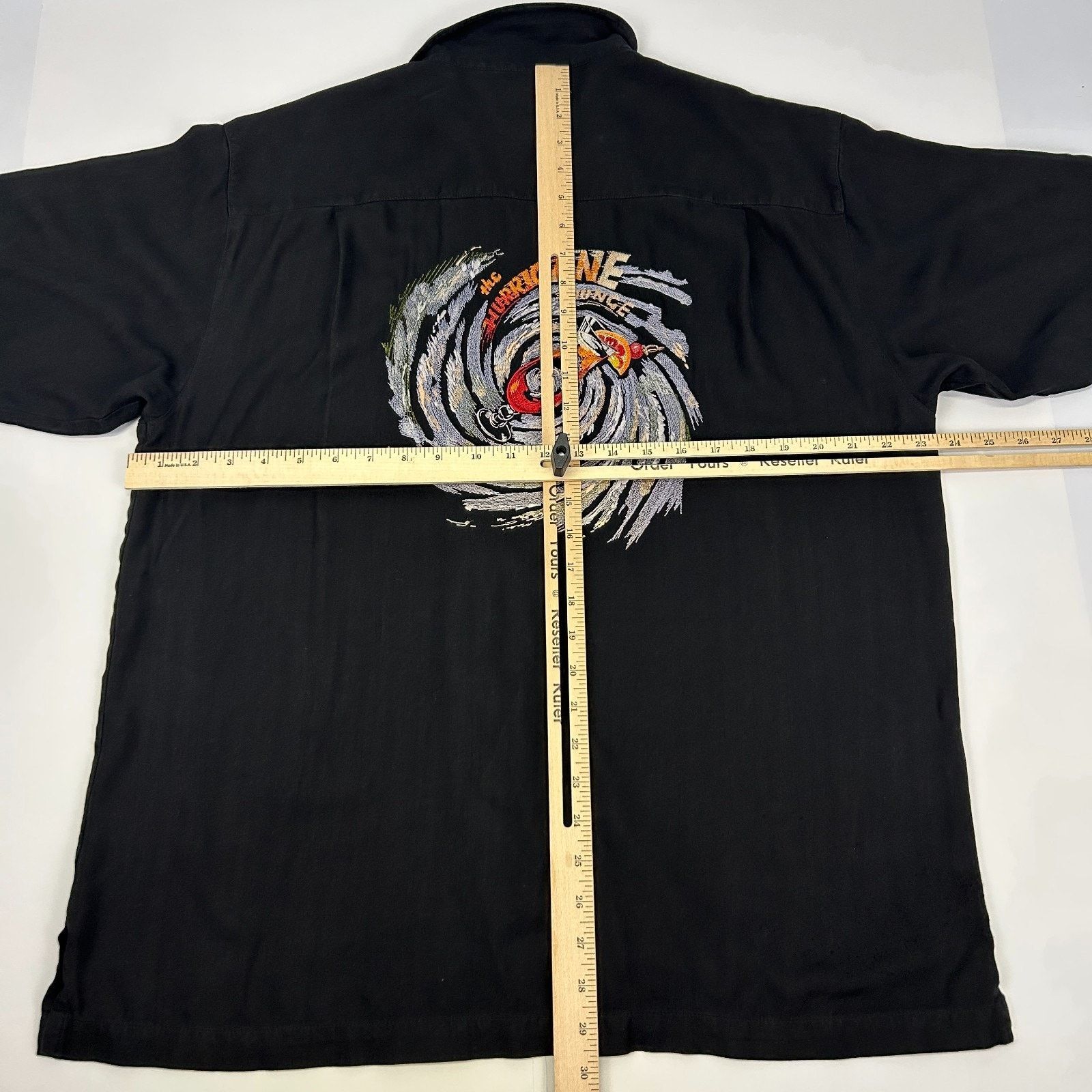 Other Luau The Hurricane Lounge Hawaiian Camp Shirt Black L Large Size US L / EU 52-54 / 3 - 6 Thumbnail