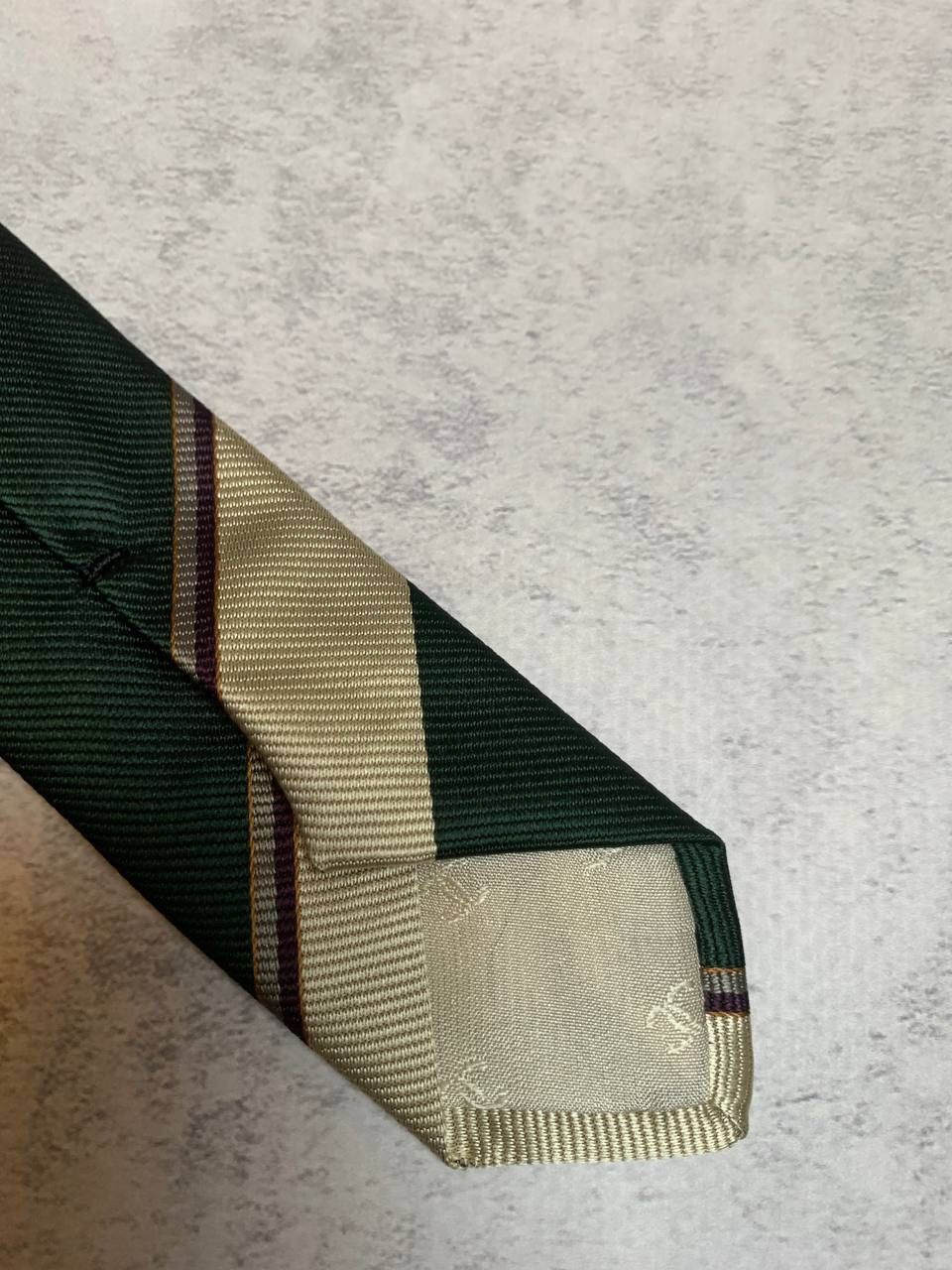 Chanel 90S Silk Tie Vintage Size ONE SIZE - 4 Thumbnail