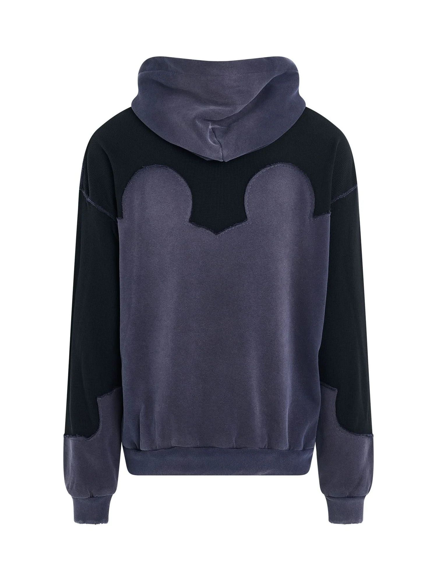 Maison Margiela o1w1db10525 Hoodie in Vintage Blue/Black Size US M / EU 48-50 / 2 - 4 Thumbnail