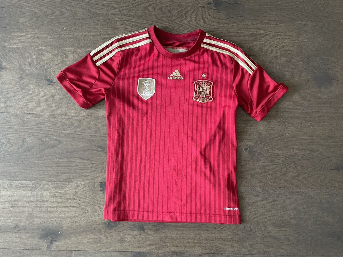 Adidas Adidas FIFA World Cup 2010 Champions Spain Youth Jersey. Size US M / EU 48-50 / 2 - 1 Thumbnail