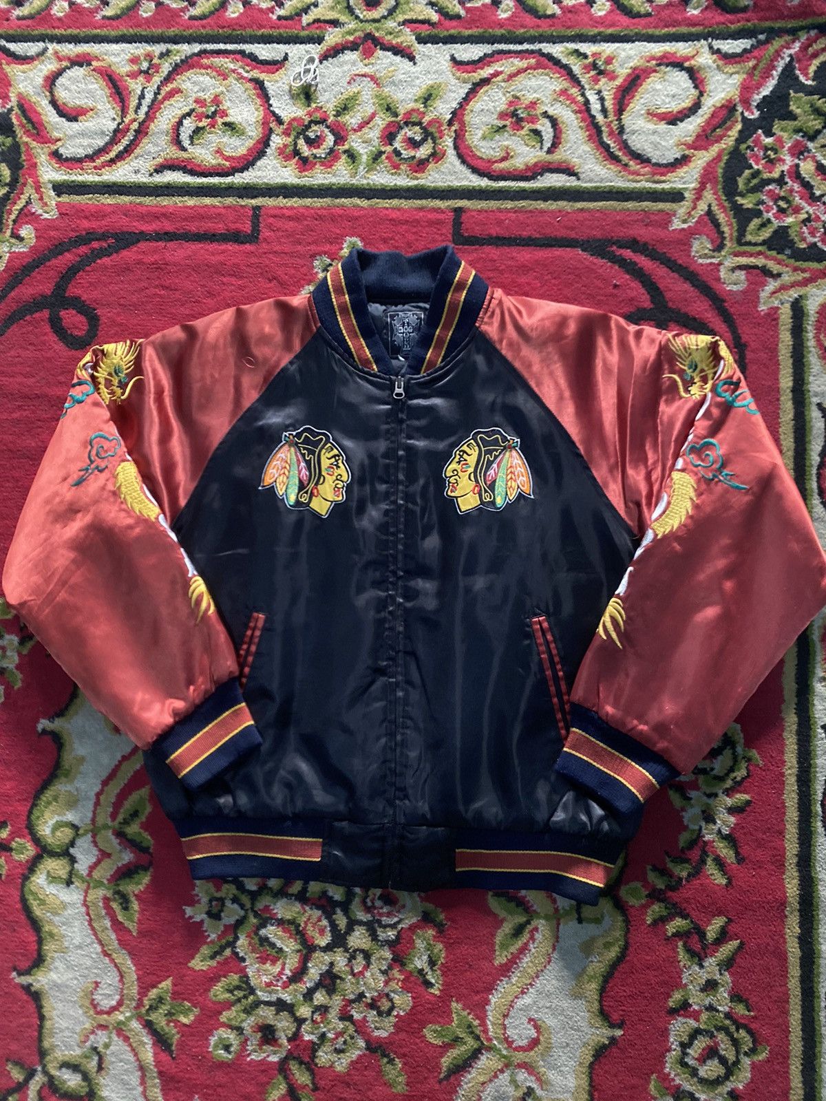 Dogtown Dogtown black hawakan sukajan souvenir jacket Size US M / EU 48-50 / 2 - 1 Thumbnail