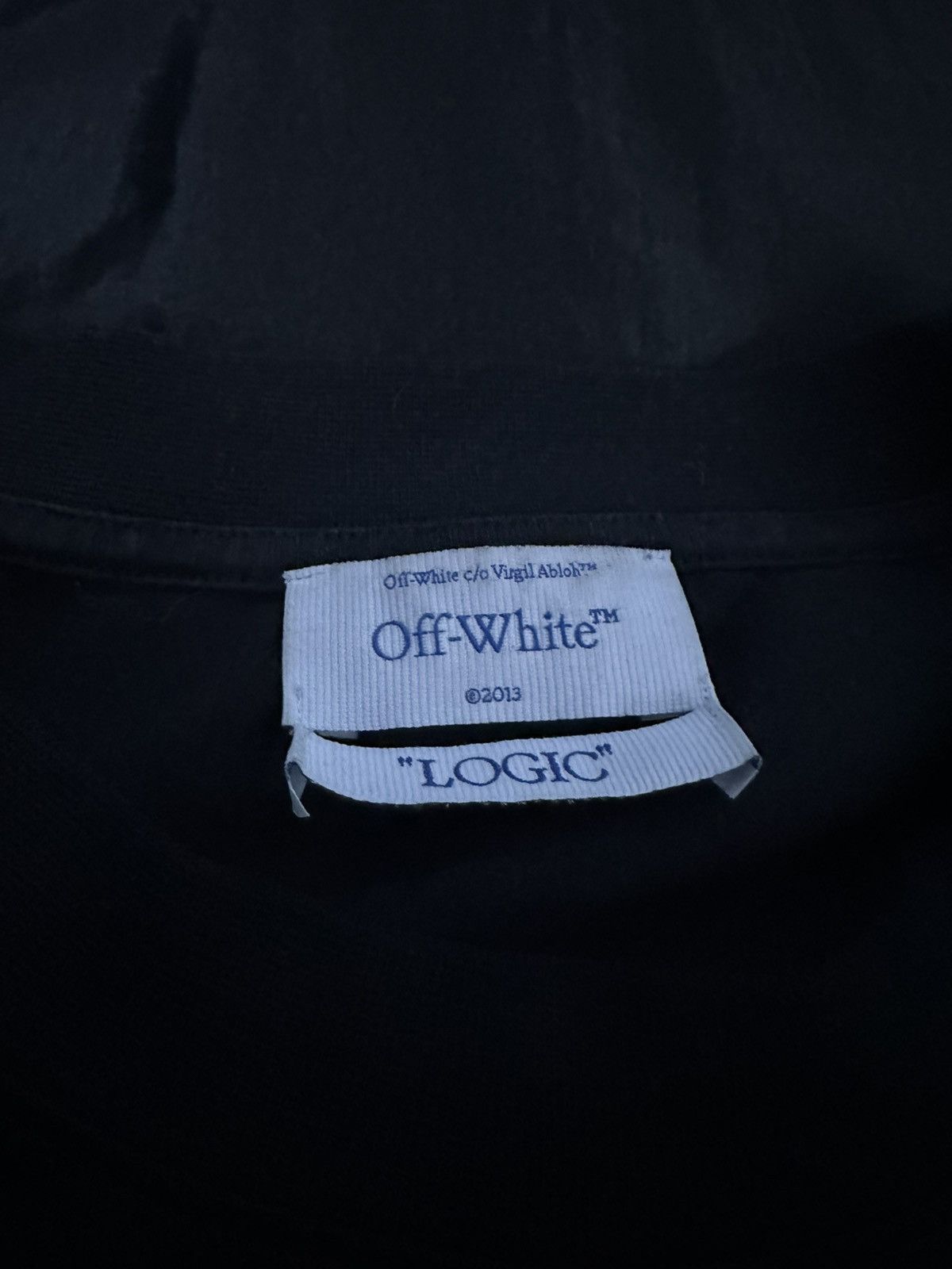 Off-White Off-White “logic” cotton T-shirt Size US XL / EU 56 / 4 - 3 Thumbnail