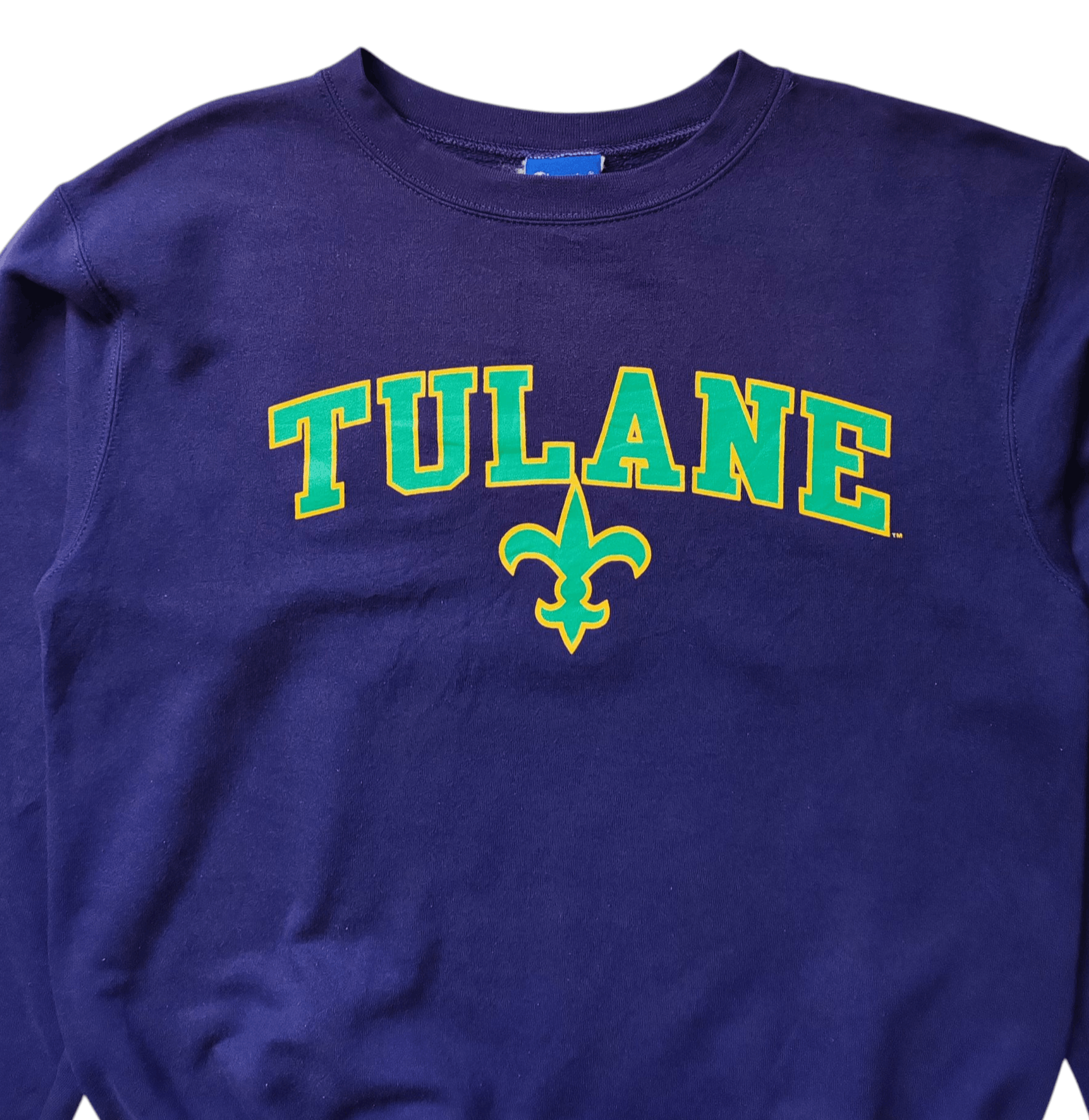 Champion 90s Champion Tulane University Vintage Champion Sweatshirt S Size US S / EU 44-46 / 1 - 4 Thumbnail