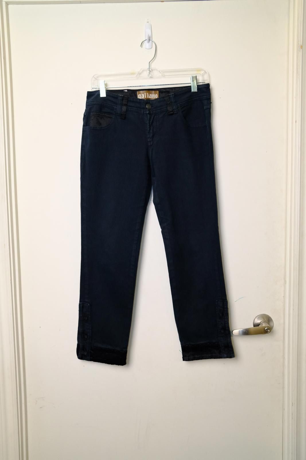 John Galliano 00's John Galliano Constructed Straight-Leg-Pant Size 31" - 1 Thumbnail