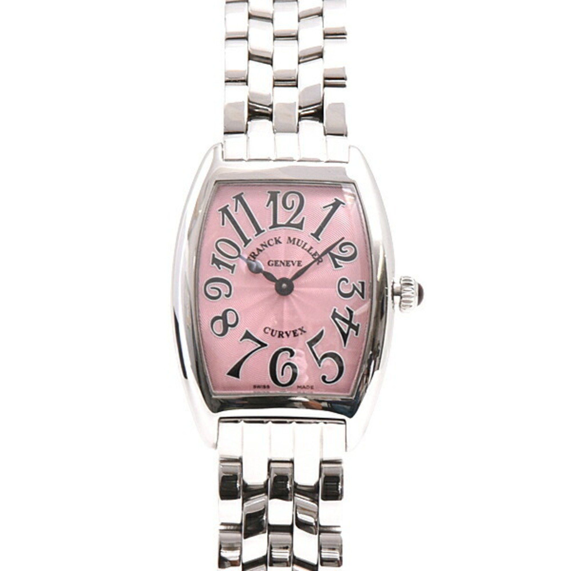 Franck Muller Women's Tonneau Curvex Battery-Operated Watch with