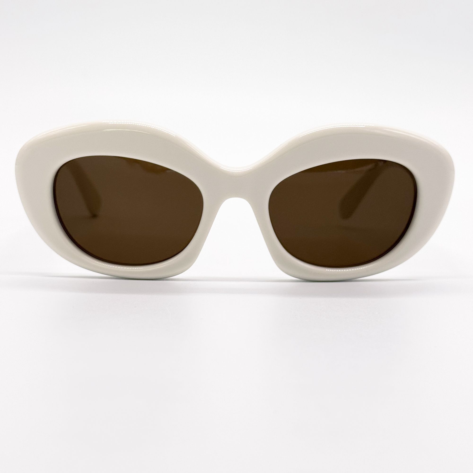 Loewe NEW LOEWE SUNGLASSES LW40153I 25E WHITE WOMEN EYEWEAR Size ONE SIZE - 4 Thumbnail