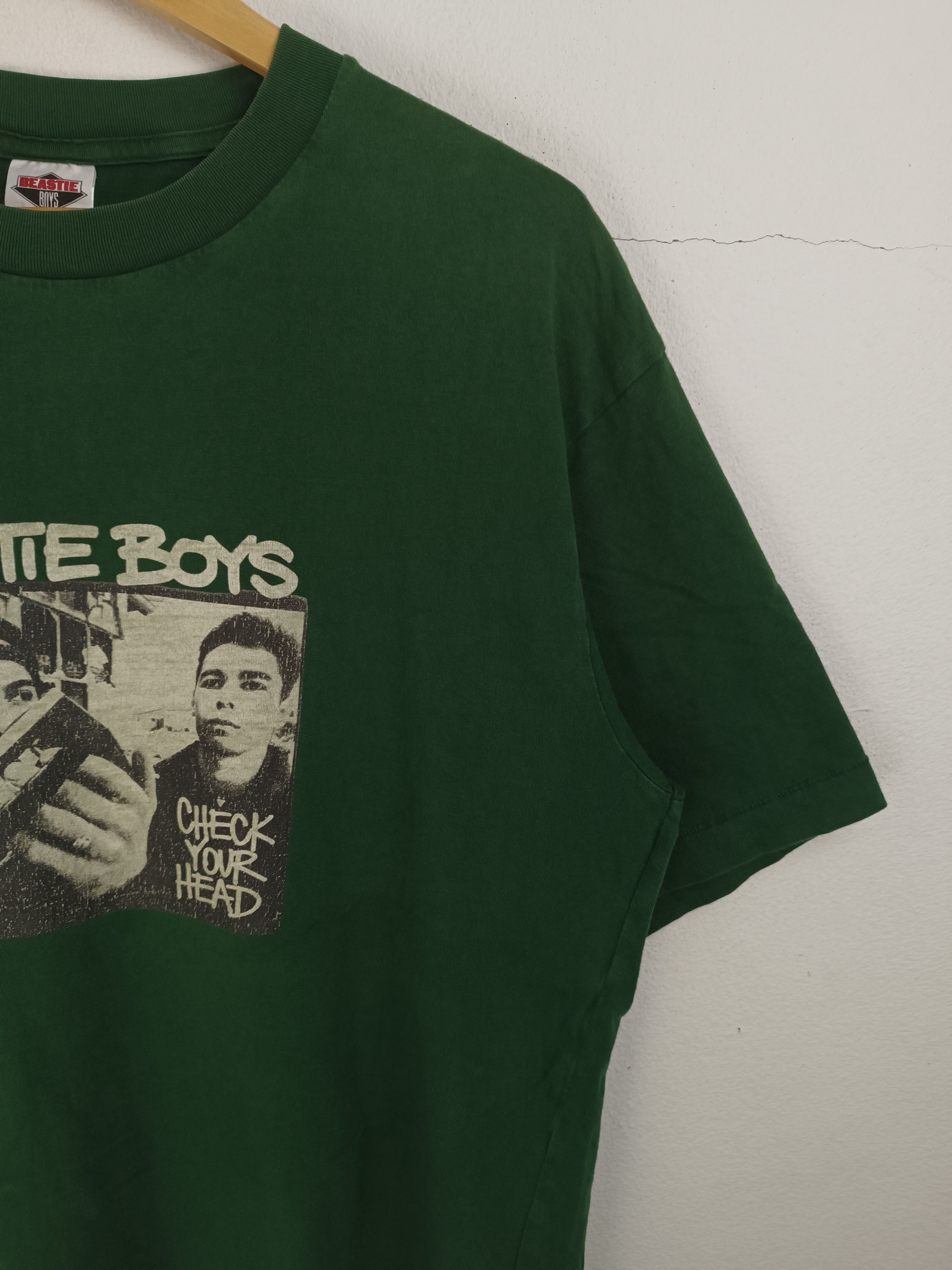 Band Tees VINTAGE BEASTIE BOYS CHECK YOUR HEAD RAP PUNK TEE Size US L / EU 52-54 / 3 - 6 Thumbnail