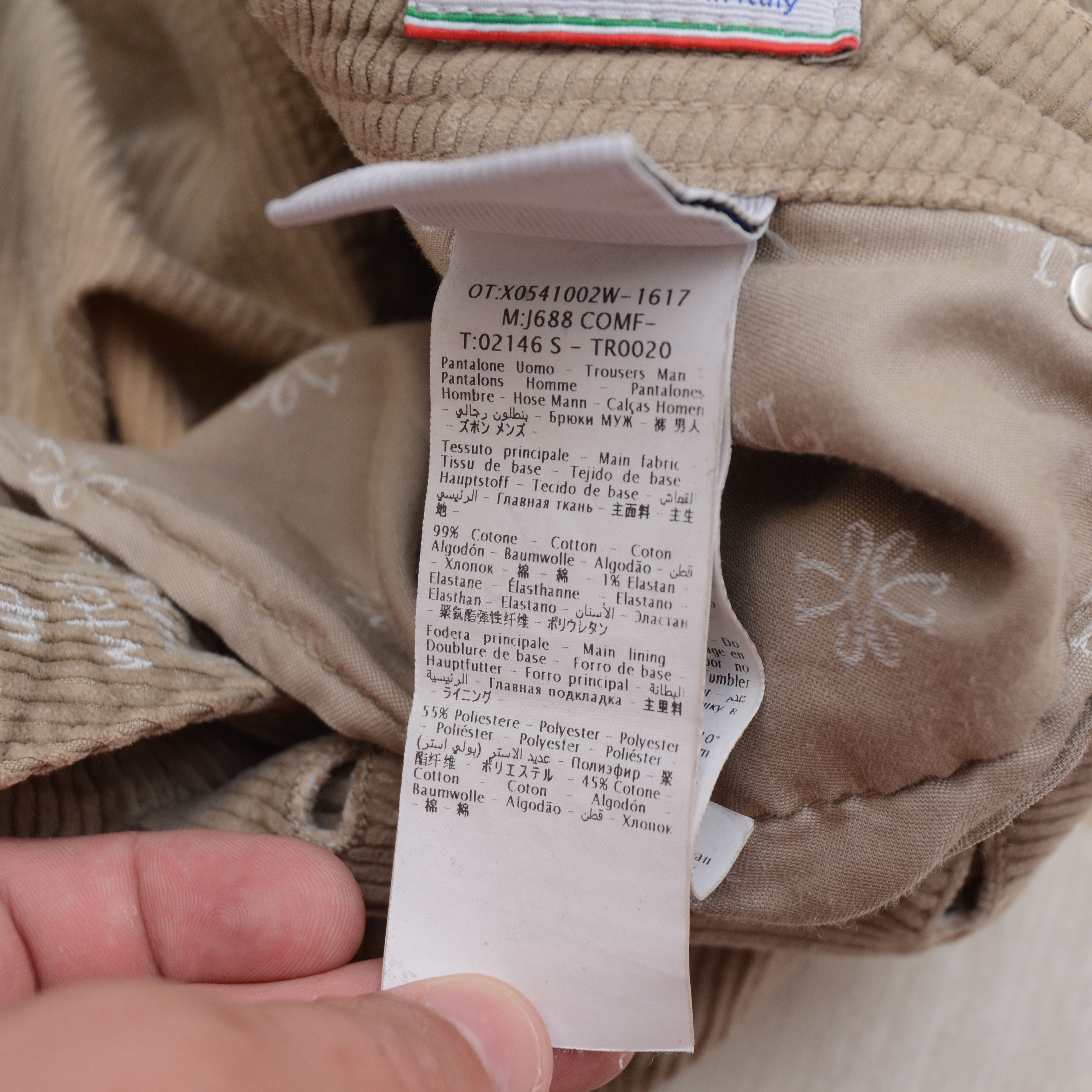 Jacob Cohen Jacob Cohen Classic Corduroy Bard Chino W36 Pants Size US 36 / EU 52 - 18 Thumbnail