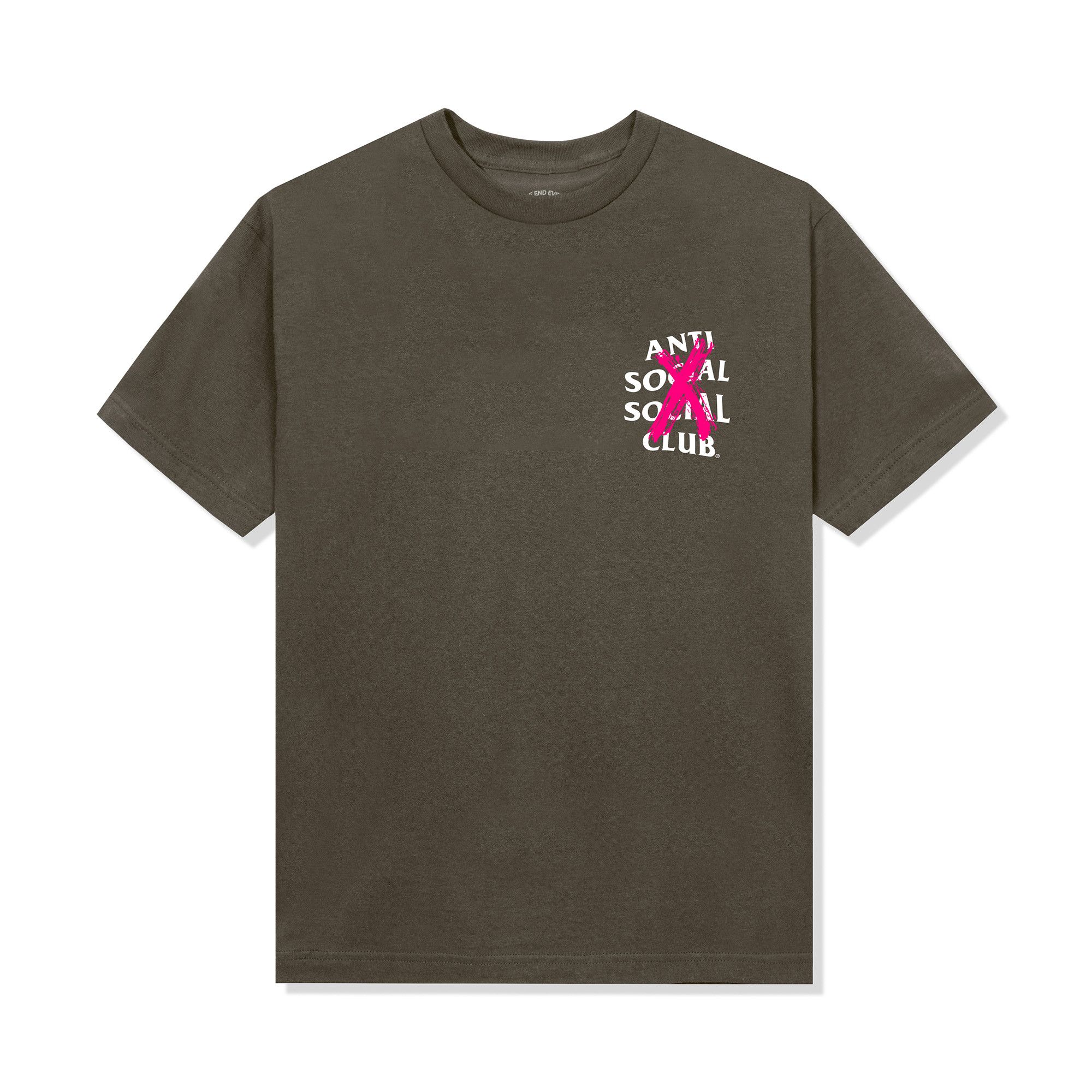 Anti Social Social Club Anti Social Social Club Cancelled Tee Dusty Brown Vip Drop Size US XL / EU 56 / 4 - 2 Thumbnail