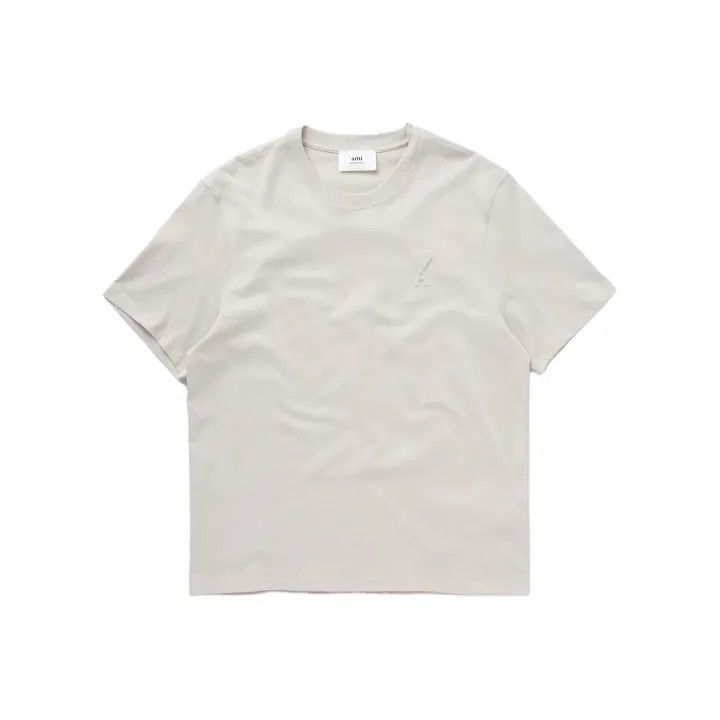 AMI AMIPARIS SS24 Heart Pattern Cotton Short Sleeve Tee 0079 Size US XS / EU 42 / 0 - 1 Thumbnail