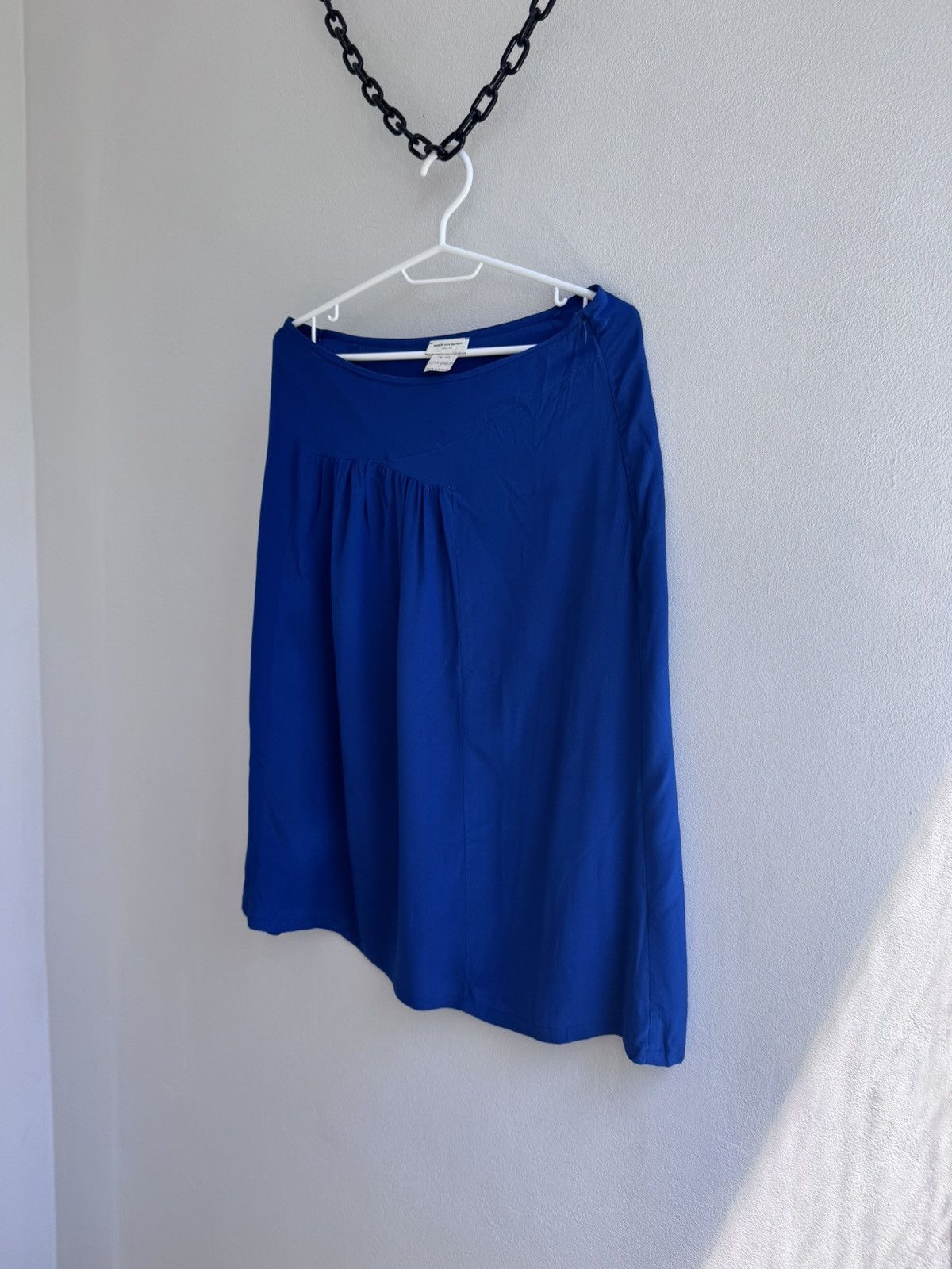 Dries Van Noten Rare Dries Van Noten Silk Midi Skirt Designer Luxury Size 28" / US 6 / IT 42 - 2 Thumbnail