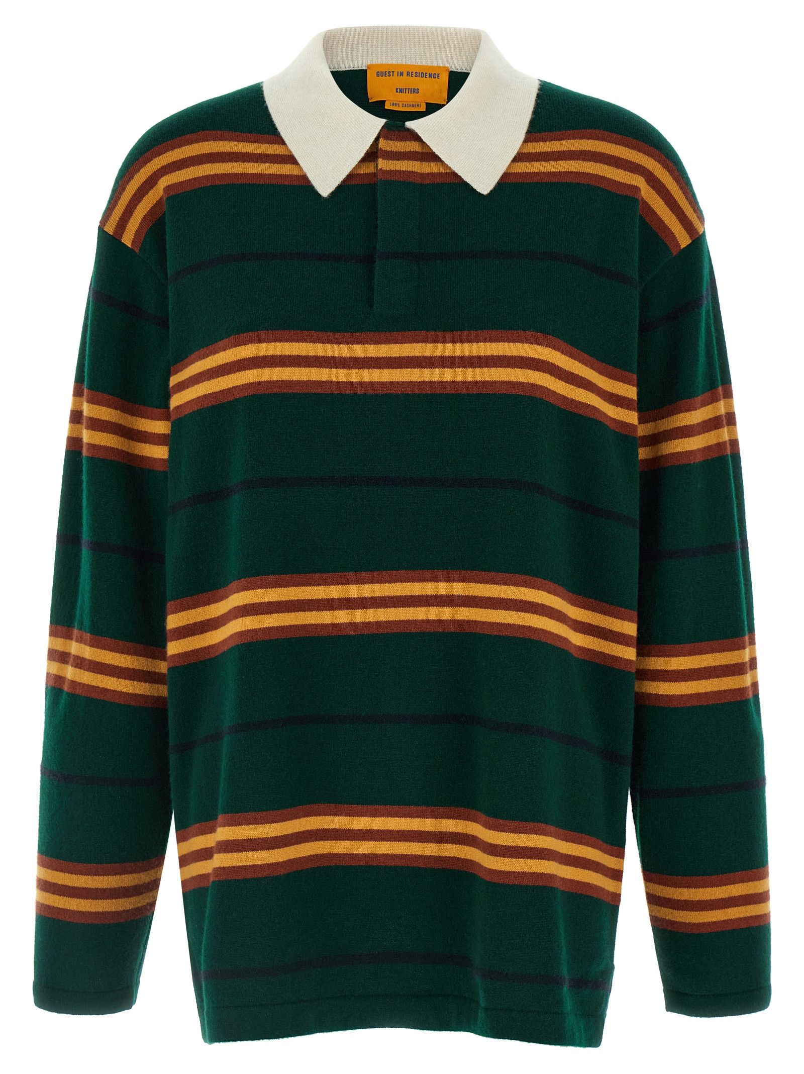 Guest in Residence 'Striped Rugby' polo shirt Size M / US 6-8 / IT 42-44 - 1 Thumbnail