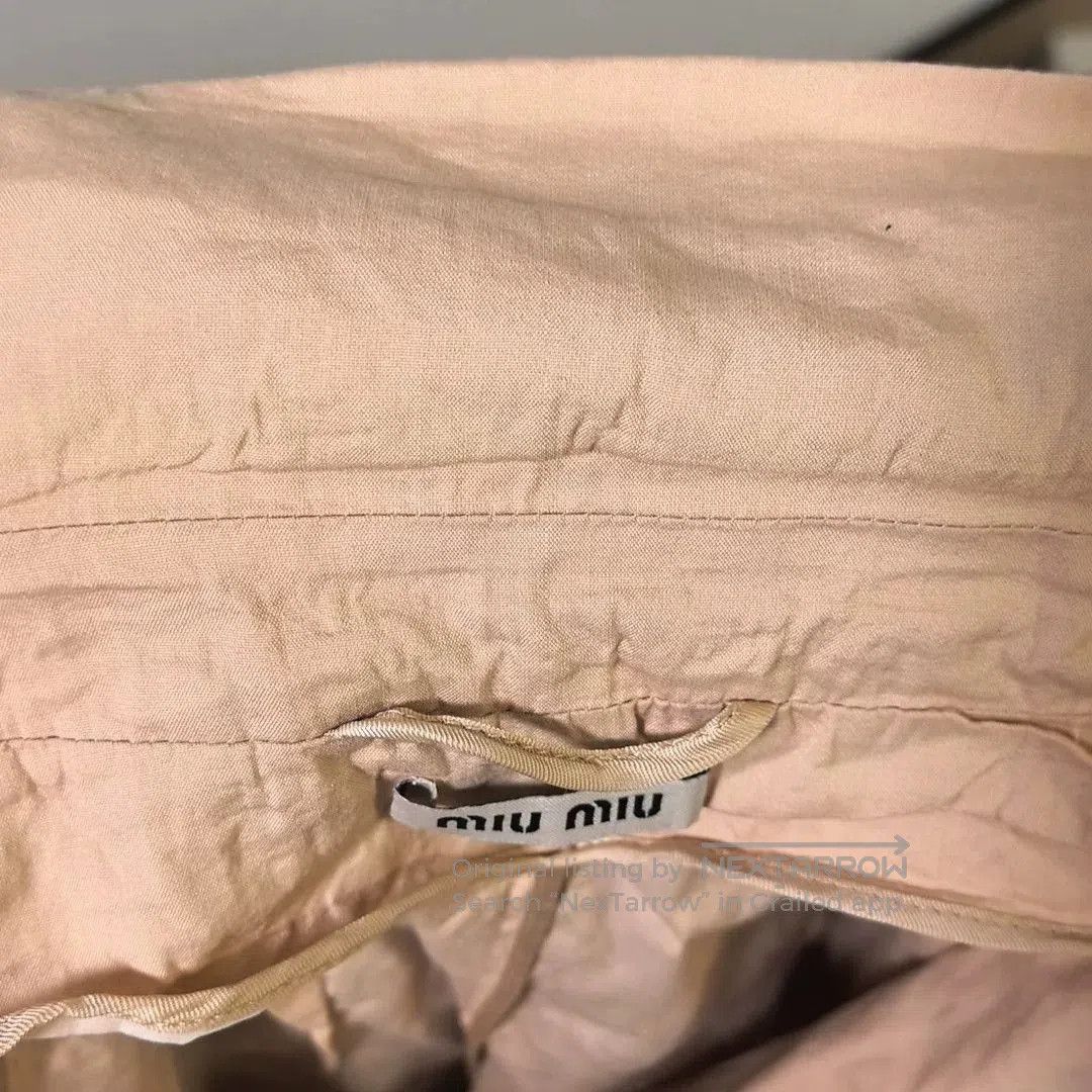 Miu Miu Miu Miu Runway Pleated Jacket. Size S / US 4 / IT 40 - 8 Thumbnail