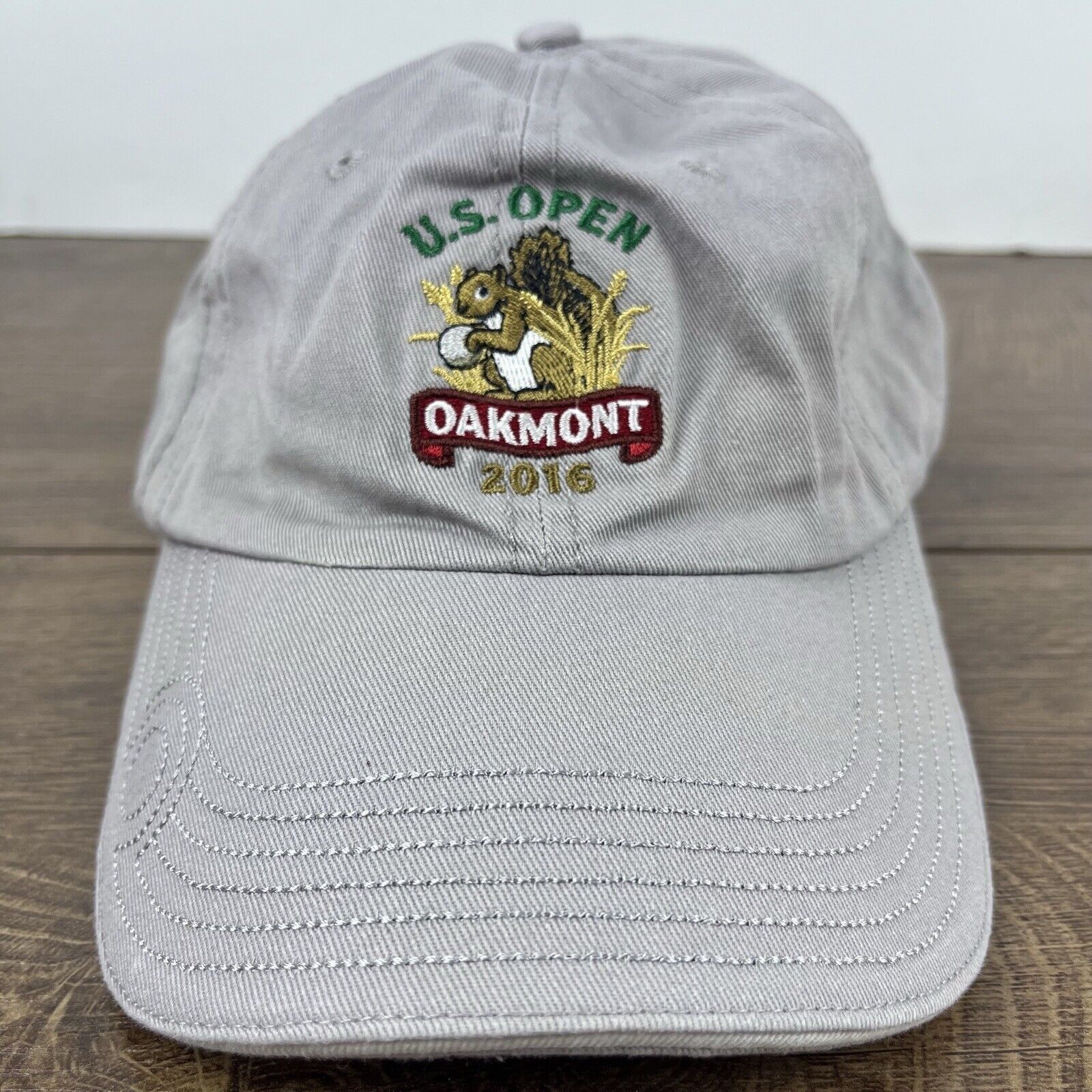 Other Oakmonth 2016 Hat US Open Hat Gray Adjustable Hat Gray Adult Size ONE SIZE - 3 Thumbnail