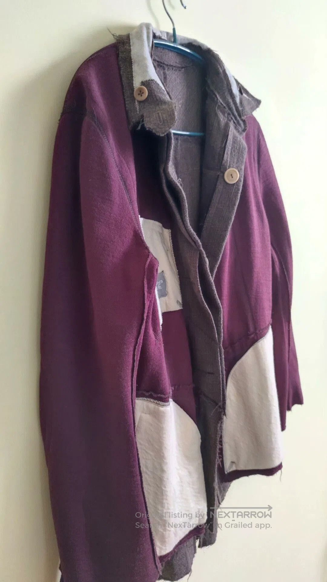 Takahiromiyashita The Soloist. Soloist Luxury Wool Patchwork Jacket. Size US S / EU 44-46 / 1 - 5 Thumbnail