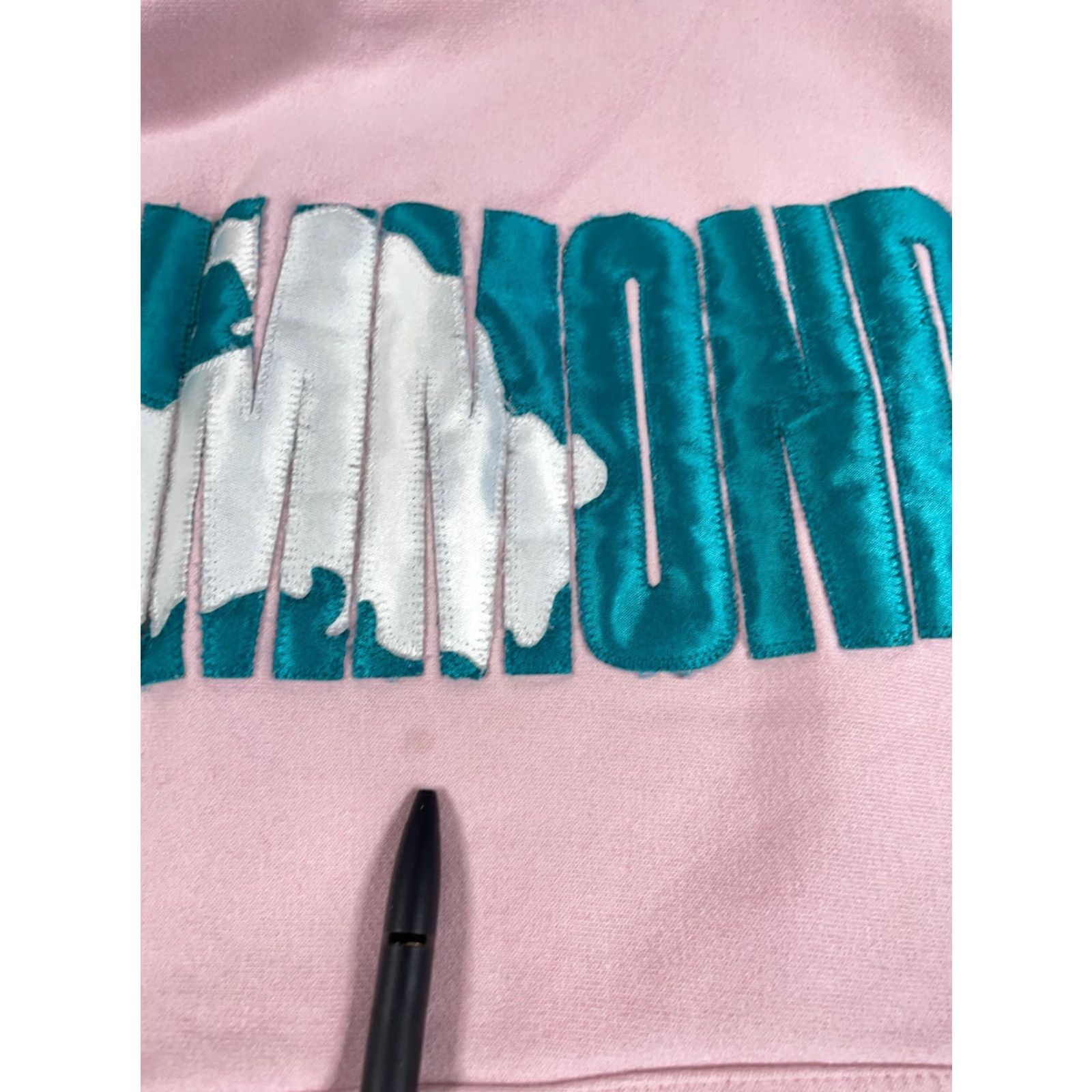 Etro VINTAGE Drummond Island Michigan Hoodie Sweatshirt - MV Sport - Hoodie - Adult Large - Pink - Embroidered - 90s Retro Hipster City Graphic Print Mens Size US L / EU 52-54 / 3 - 6 Thumbnail
