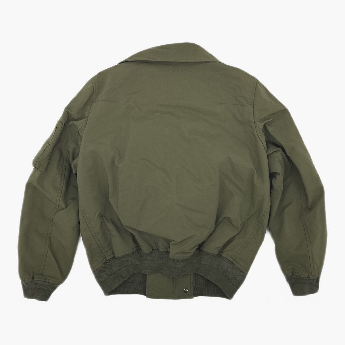 Dior Dior Olive Green Silk Bomber Jacket Size US S / EU 44-46 / 1 - 2 Thumbnail