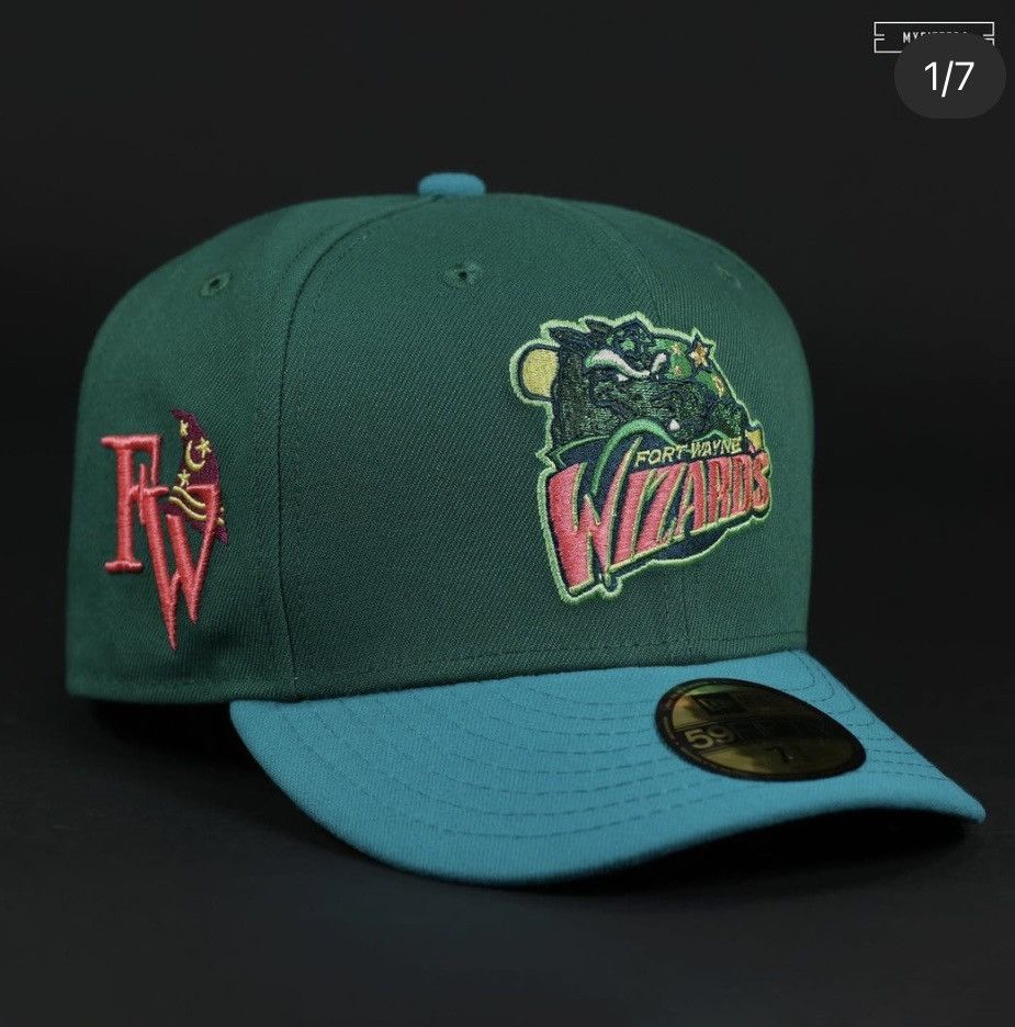 image of Myfitteds Fort Wayne Wizards Size 7 1/4 in Blue, Men's