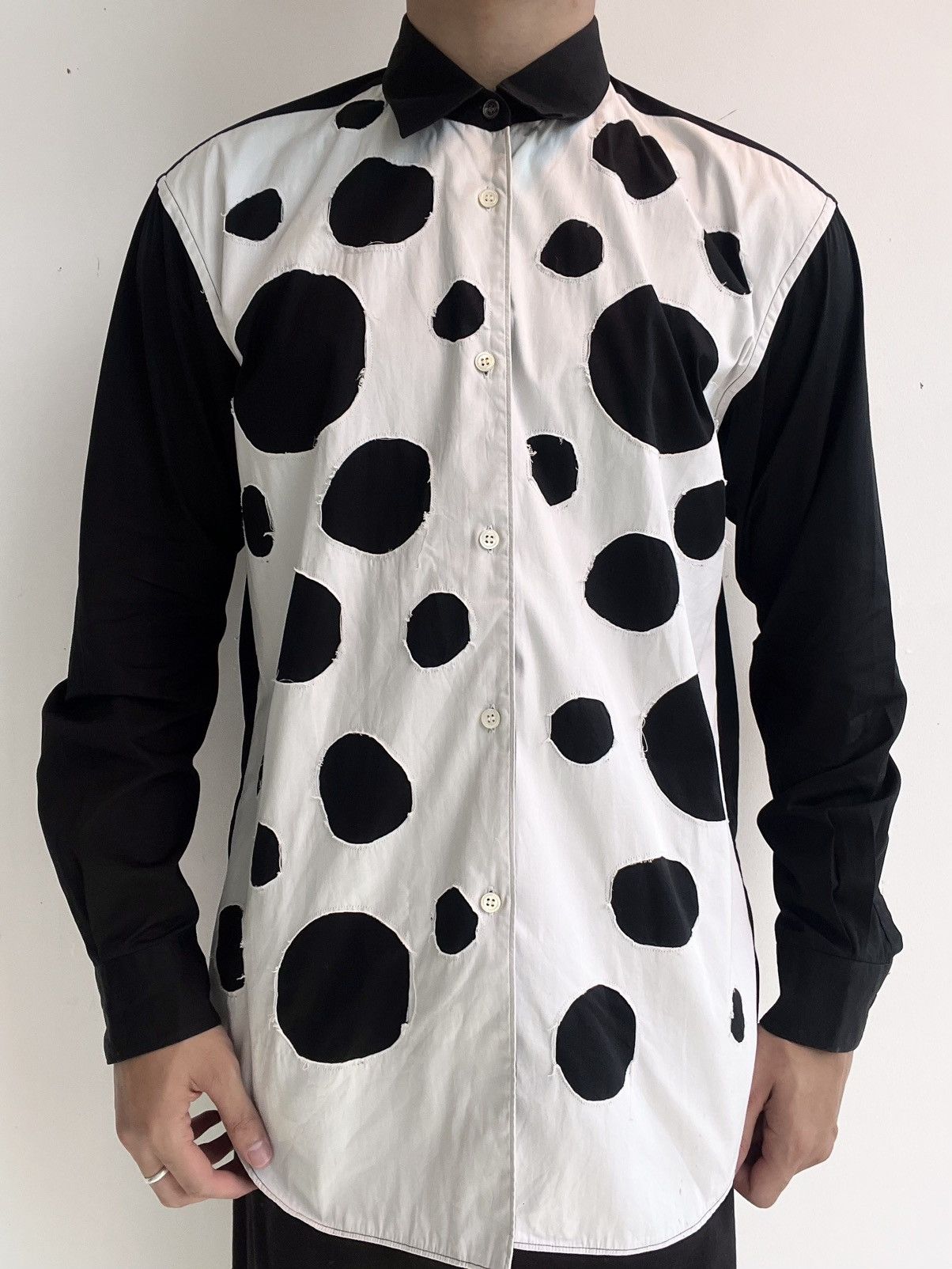 Comme des Garcons Comme Des Garcons Polka Dot Shirt Size US L / EU 52-54 / 3 - 1 Thumbnail