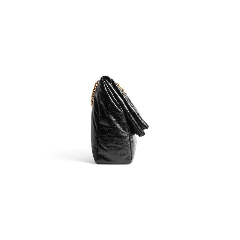 Balenciaga o1srvl11e0526 Size: OS / Monaco Large Chain Bag in Black Size ONE SIZE - 5 Thumbnail
