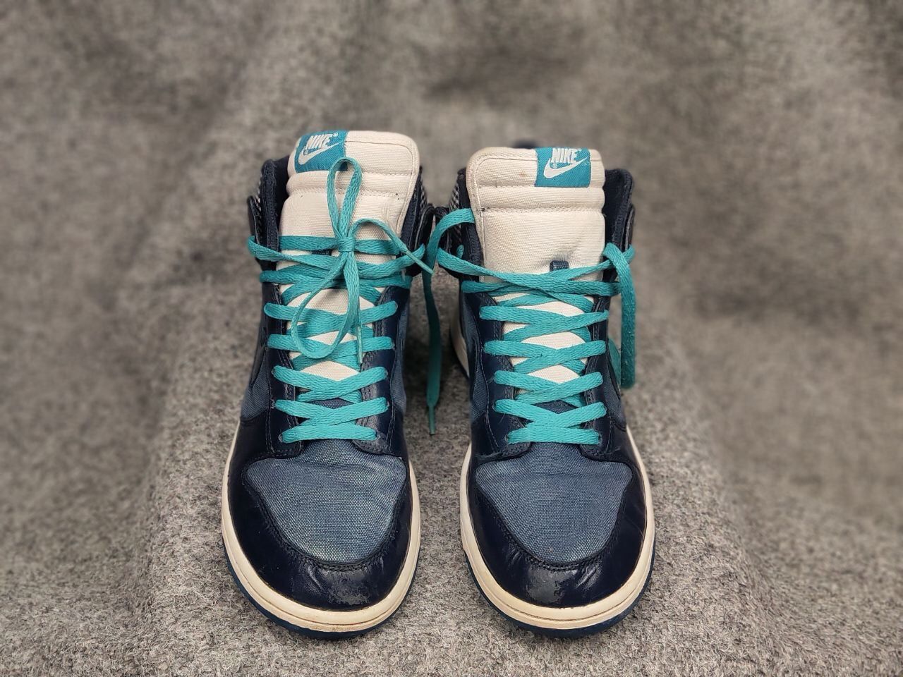 Nike Nike Dunk High Jd Sports combined fabric Vintage Sneakers Size US 11 / EU 44 - 17 Thumbnail