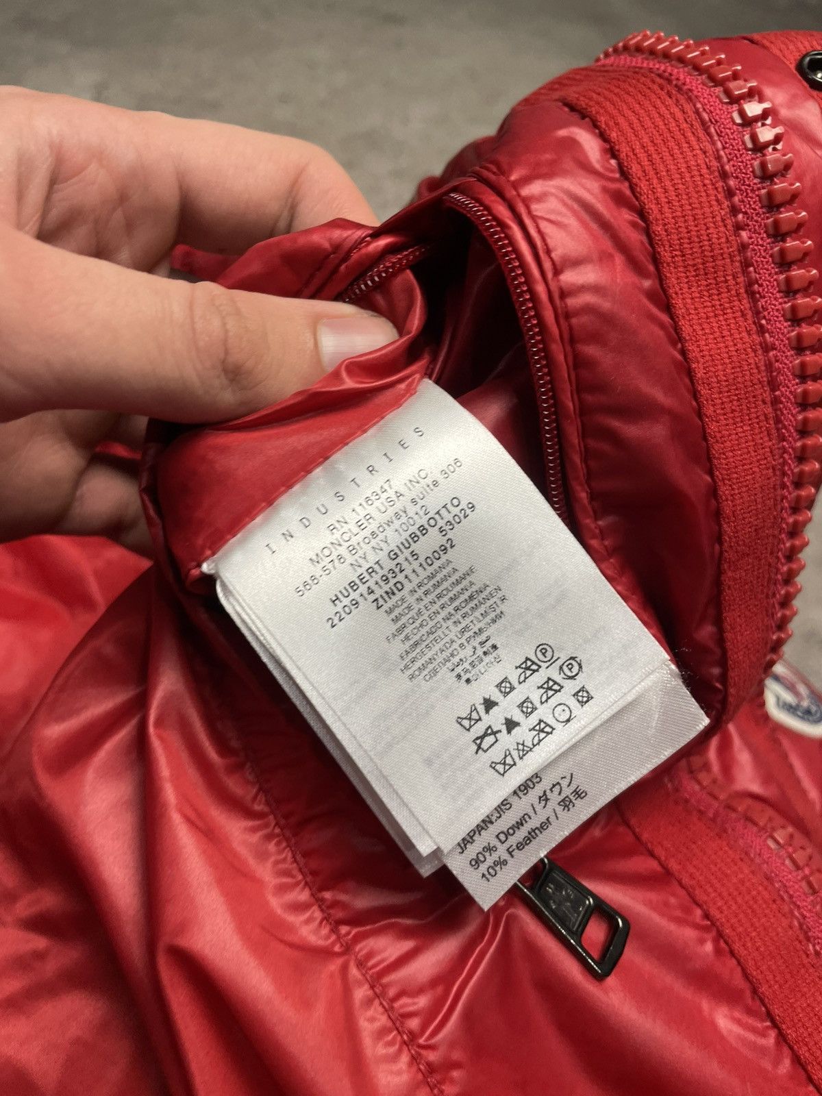 Moncler Moncler Hubert red puffer jacket Maya montgenevre Size US L / EU 52-54 / 3 - 15 Thumbnail