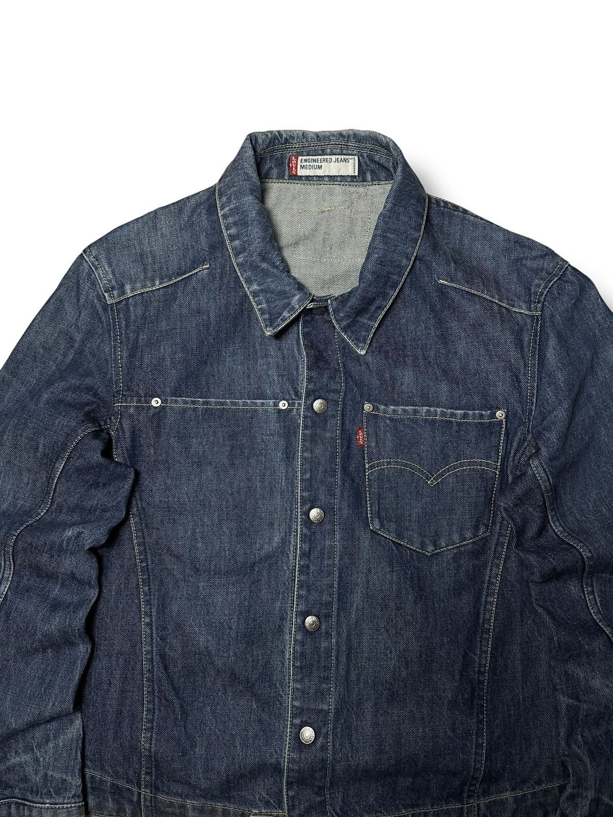 Levi's Vintage Levi's Engineered Jeans Jacket Denim Japan Y2K Size US M / EU 48-50 / 2 - 5 Thumbnail
