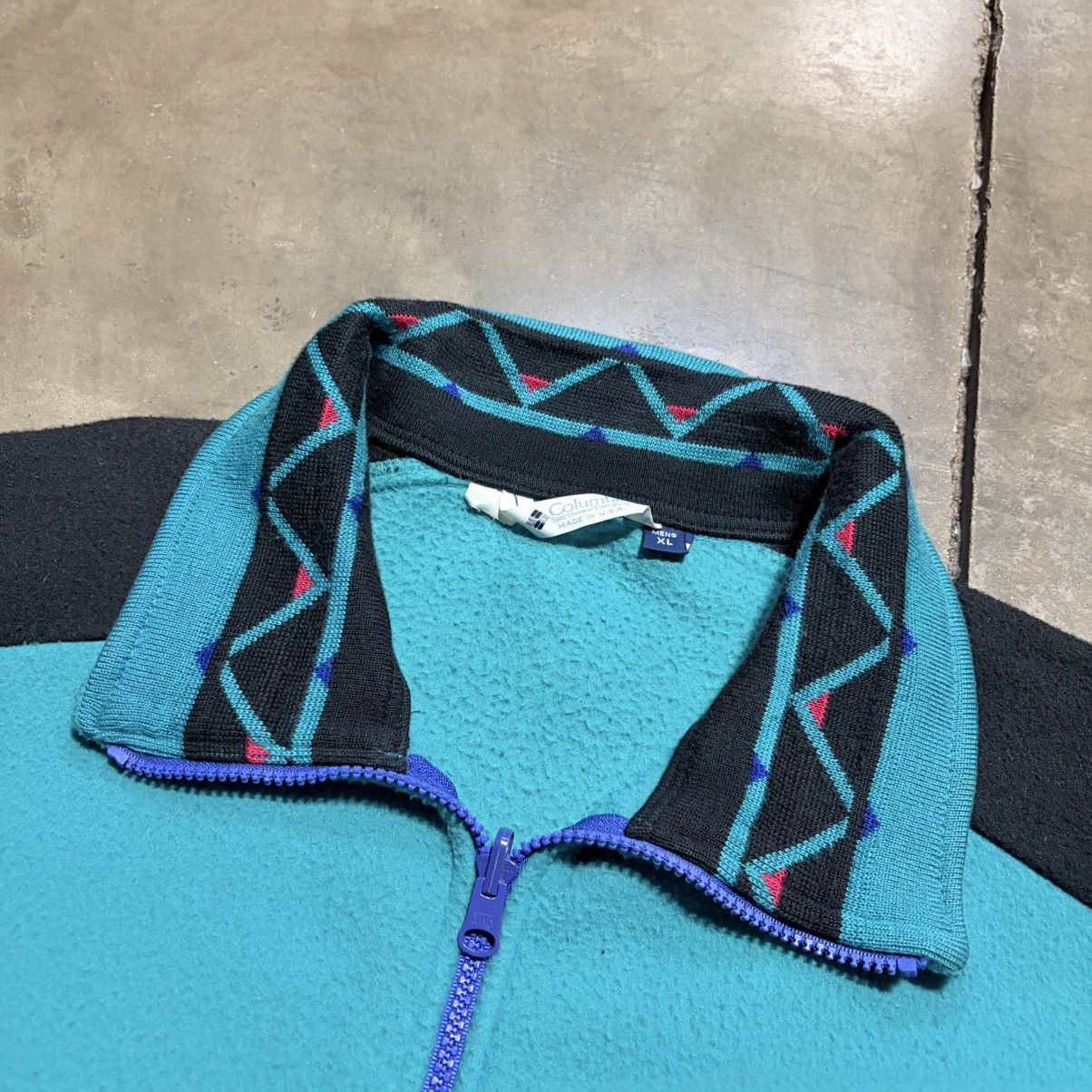 Columbia Vintage Columbia Sportswear Fleece Jacket Aztec Outdoor Ski Size US XL / EU 56 / 4 - 5 Thumbnail