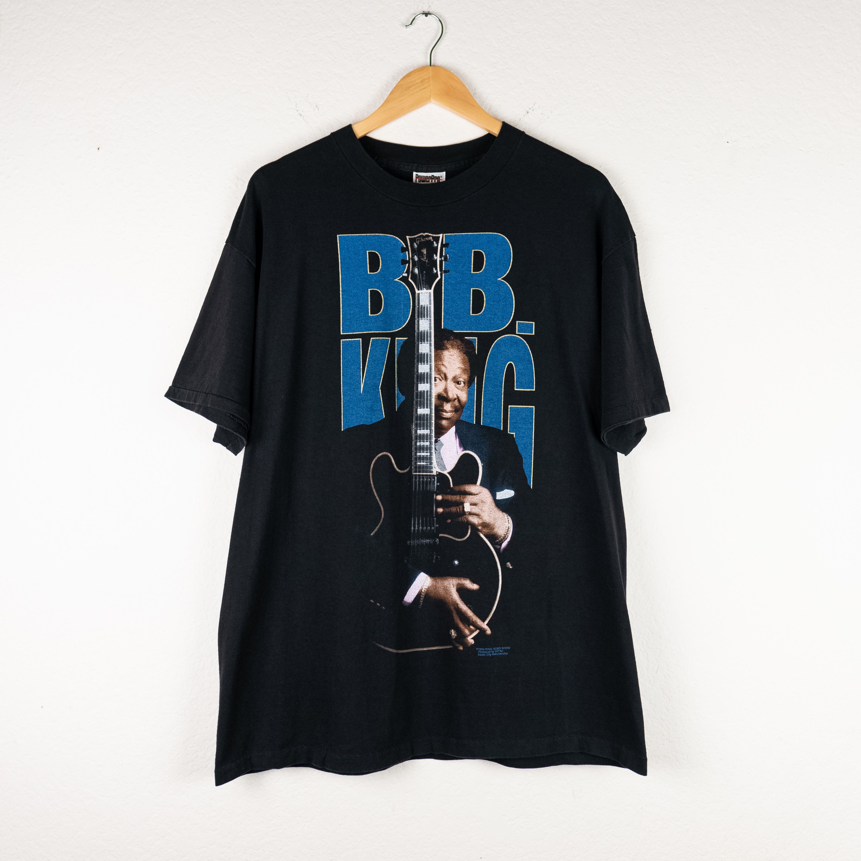 90s Vintage BB King Single Stitch USA Tour T Shirt