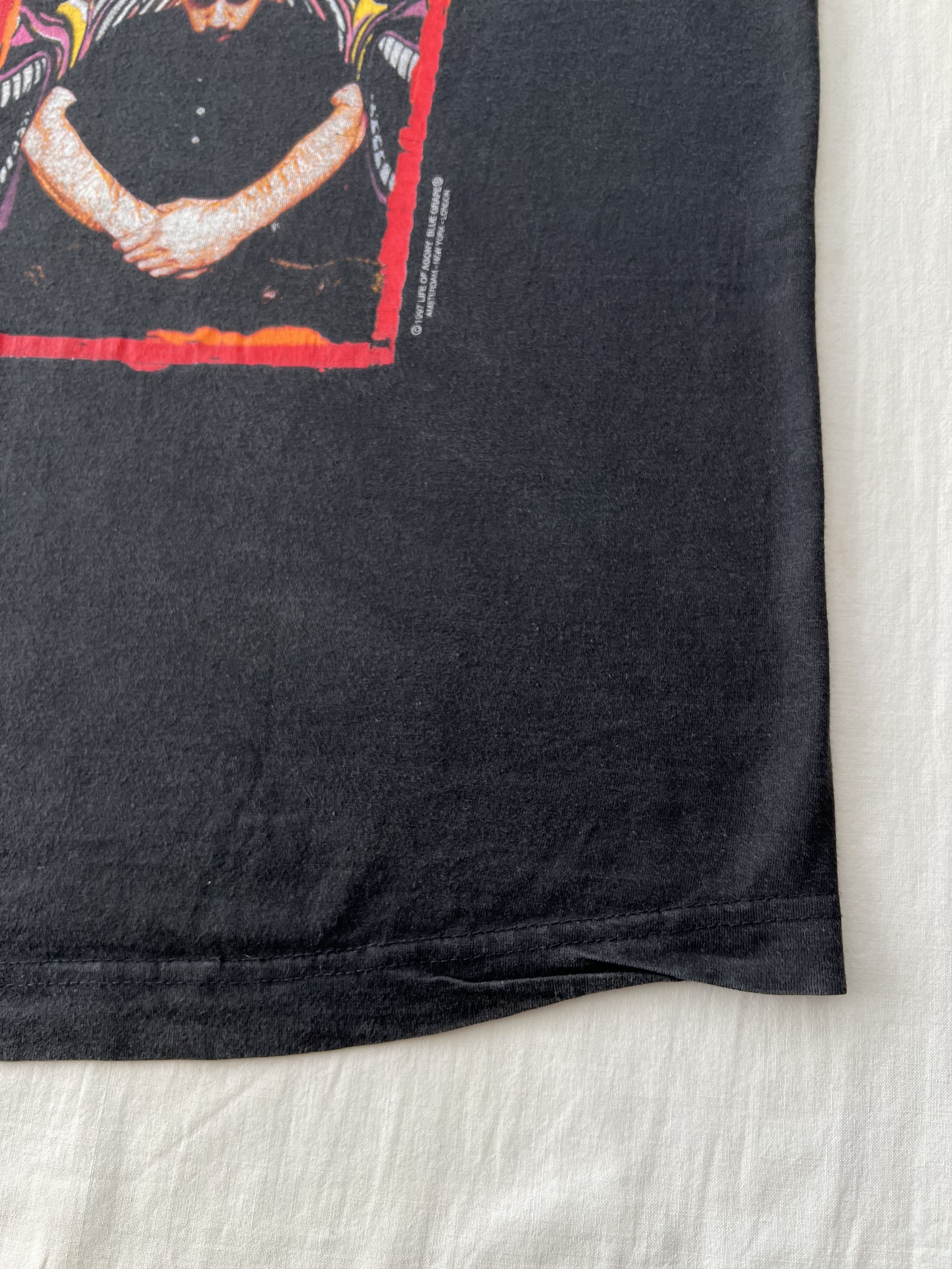 Band Tees Vintage 1997 Life of Agony Soul Searching Sun Metal Band Tee Size US L / EU 52-54 / 3 - 17 Thumbnail
