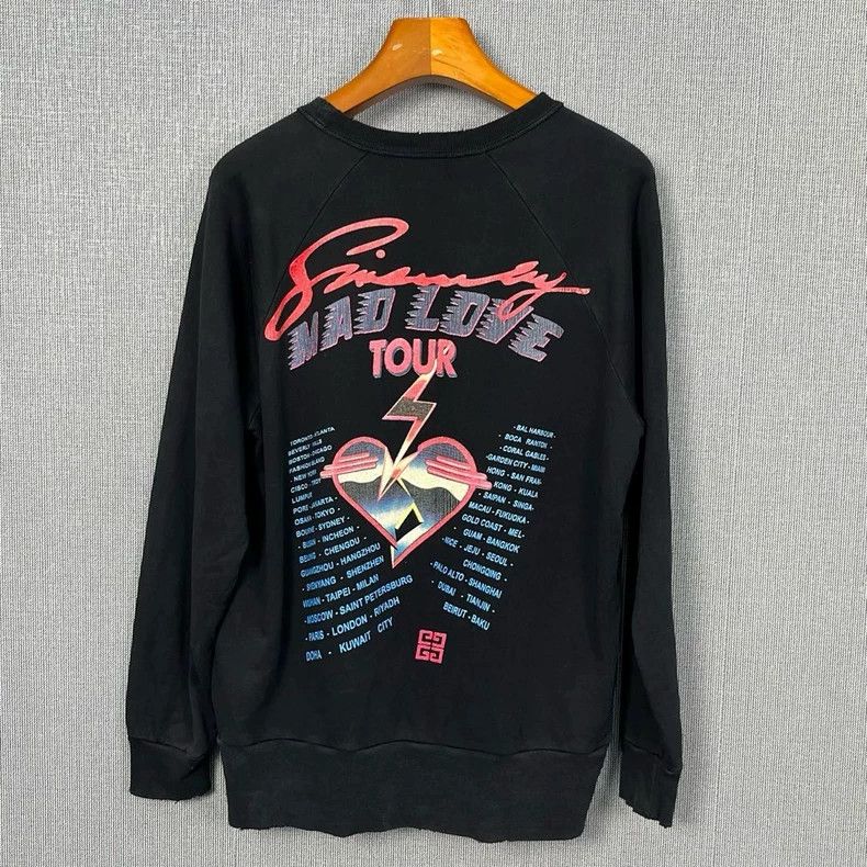 Givenchy Givenchy Black Lightning Pullover Hoodie, Size M, 98 Size US M / EU 48-50 / 2 - 2 Thumbnail