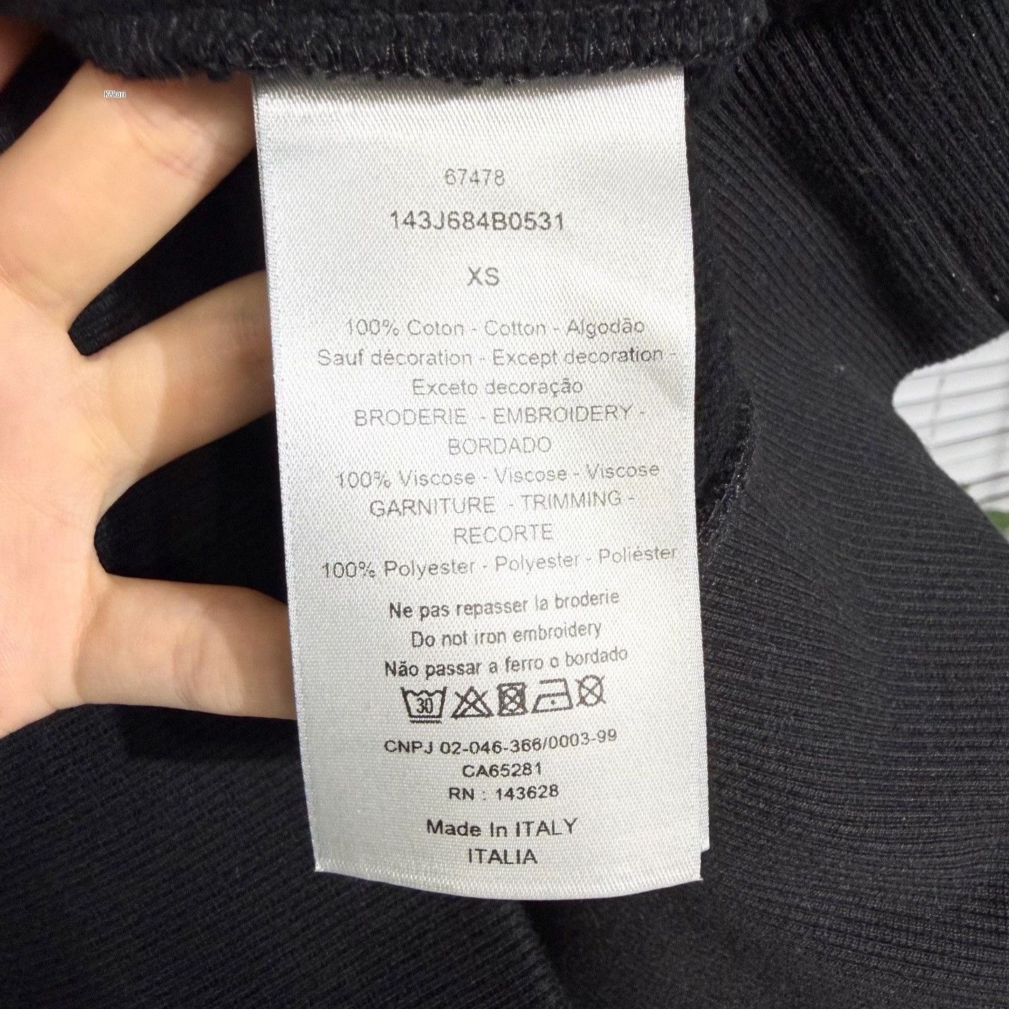 Dior Dior x Kenny Scharf Embroidery Hoodie XS Size US XS / EU 42 / 0 - 4 Thumbnail