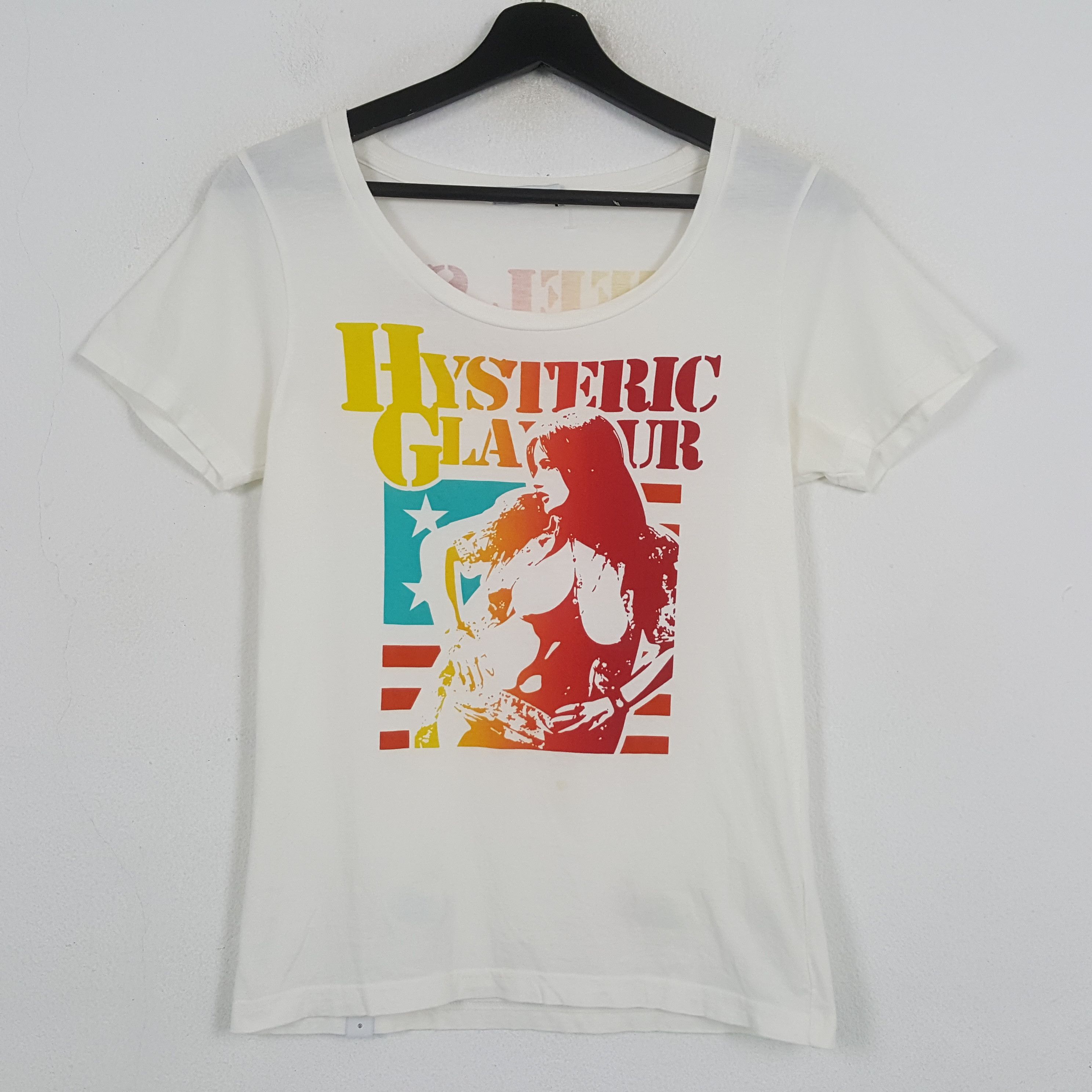 Hysteric Glamour HYSTERIC GLAMOUR Japanese Brand Tshirt C285N68 Size XS / US 0-2 / IT 36-38 - 1 Thumbnail