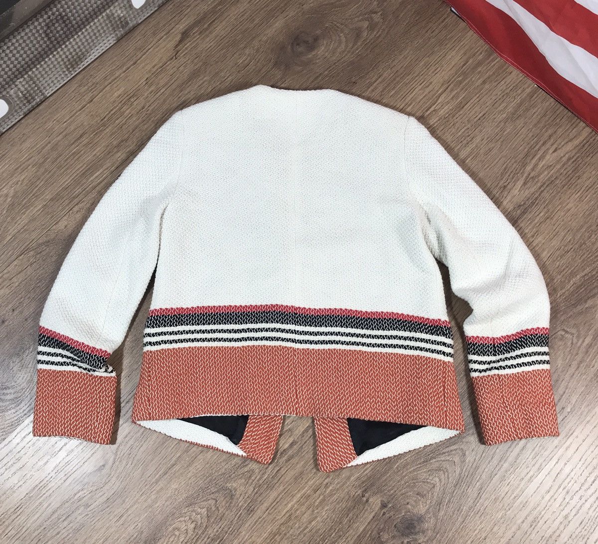 Sandro × Vintage Sandro Paris Jacket Size S / US 4 / IT 40 - 14 Thumbnail
