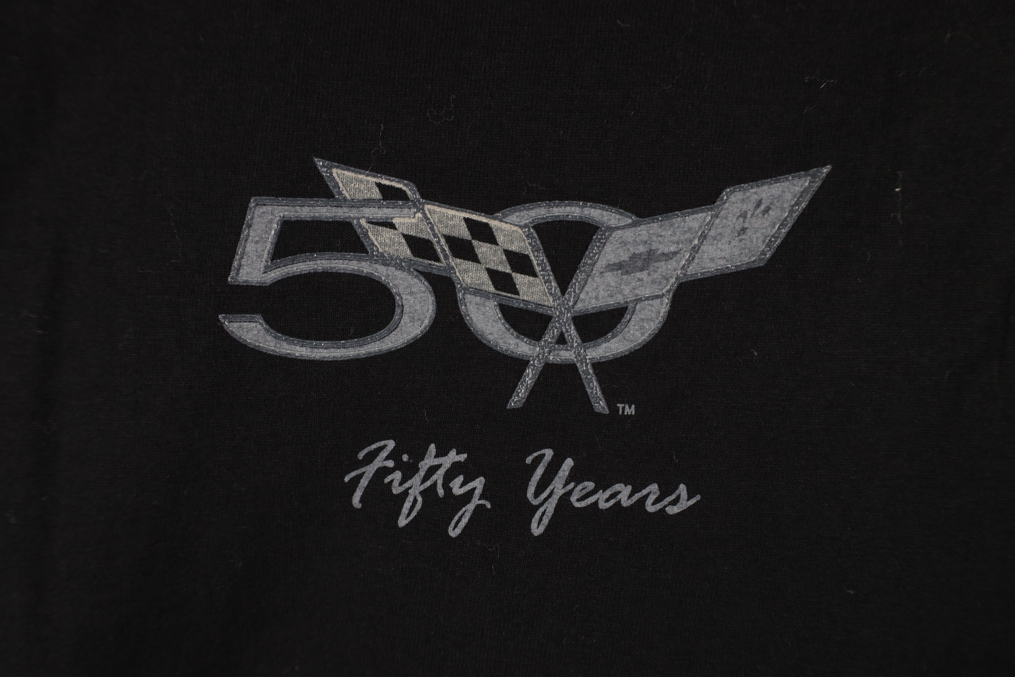 Vintage Vintage Y2K 2003 50th Anniversary Corvette Racing T-Shirt Size US XL / EU 56 / 4 - 10 Thumbnail