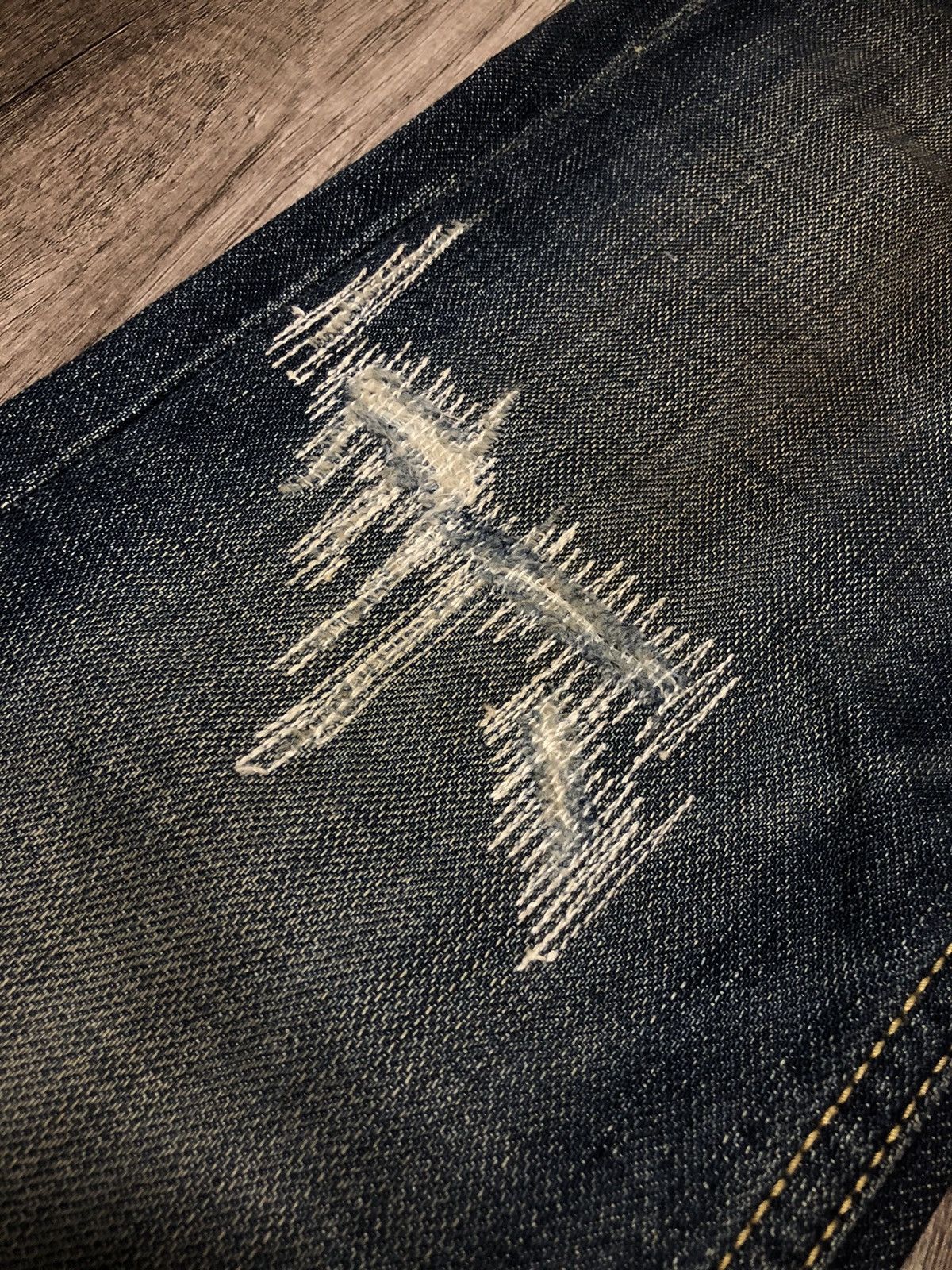 Taverniti × Vintage Distressed Denim Taverniti Jeans Courtney Flare Design Size 27" / US 4 / IT 40 - 11 Thumbnail