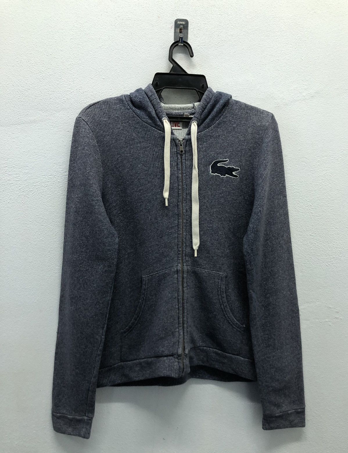Lacoste Vintage Lacoste L!ve Jacket Hoodie Size US L / EU 52-54 / 3 - 1 Thumbnail