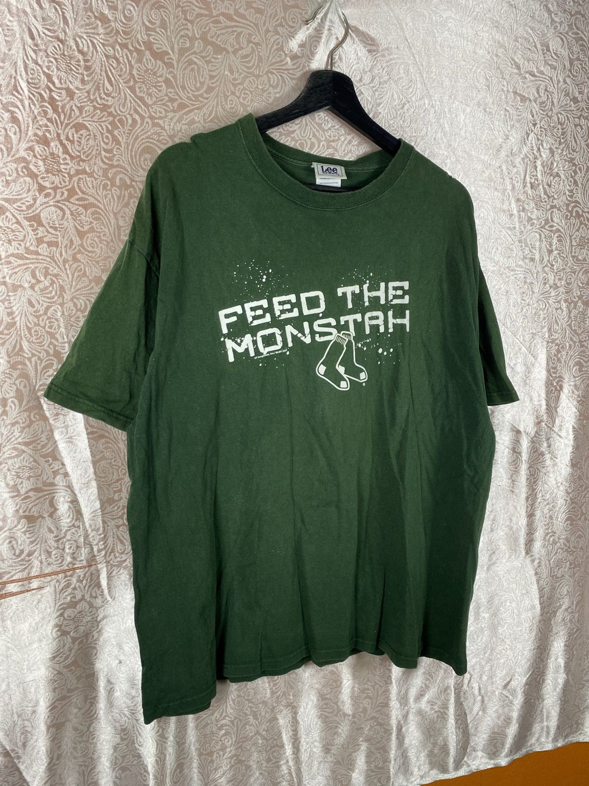 Lee Vintage Lee Feed The Monstah Boston Red Sox Green Monster Size US XL / EU 56 / 4 - 5 Thumbnail