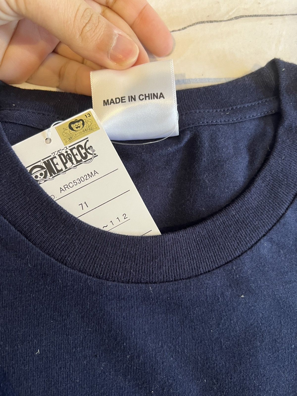Anime One piece “Chopper” tee Size US L / EU 52-54 / 3 - 8 Thumbnail